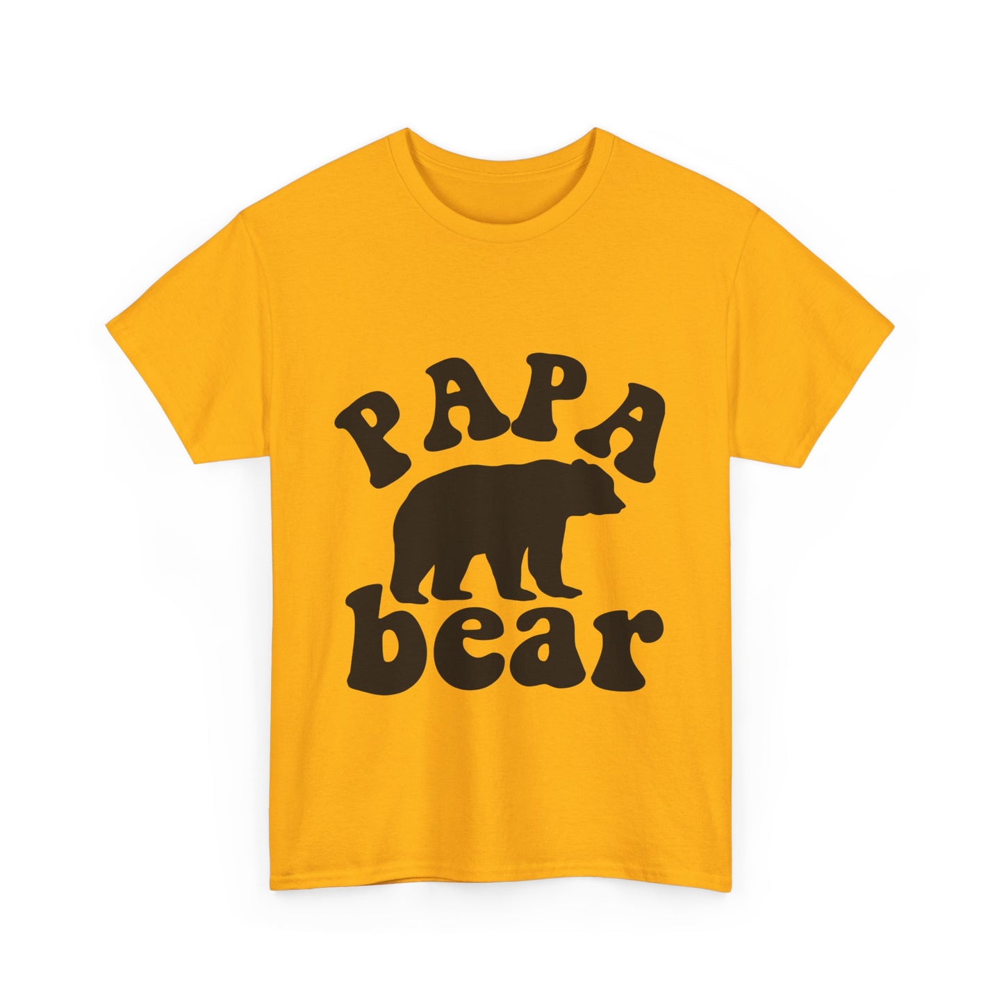 Papa Bear Unisex Heavy Cotton Tee