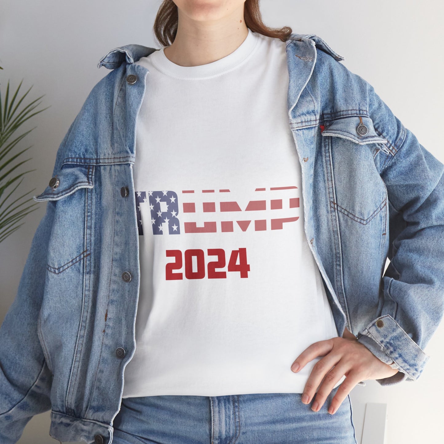 Trump 2024 B Unisex Heavy Cotton Tee