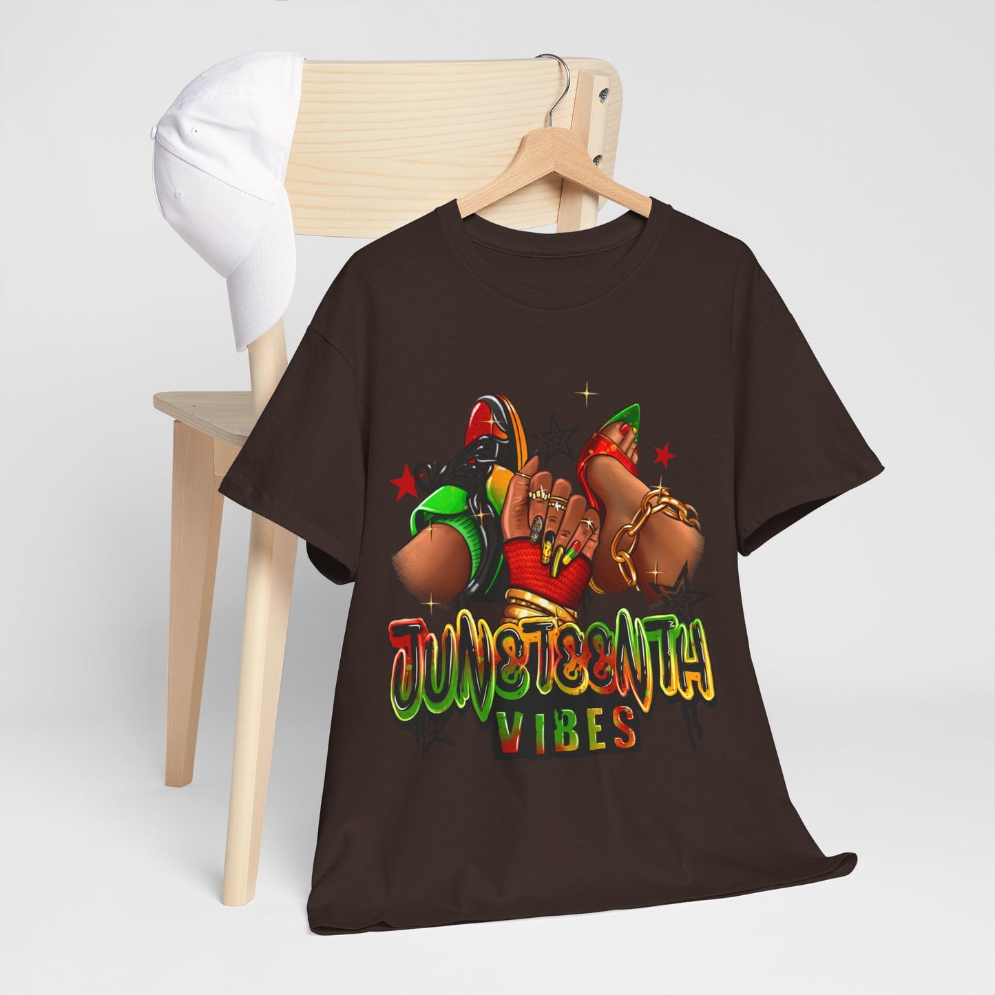 Juneteenth Vibe Unisex Heavy Cotton Tee