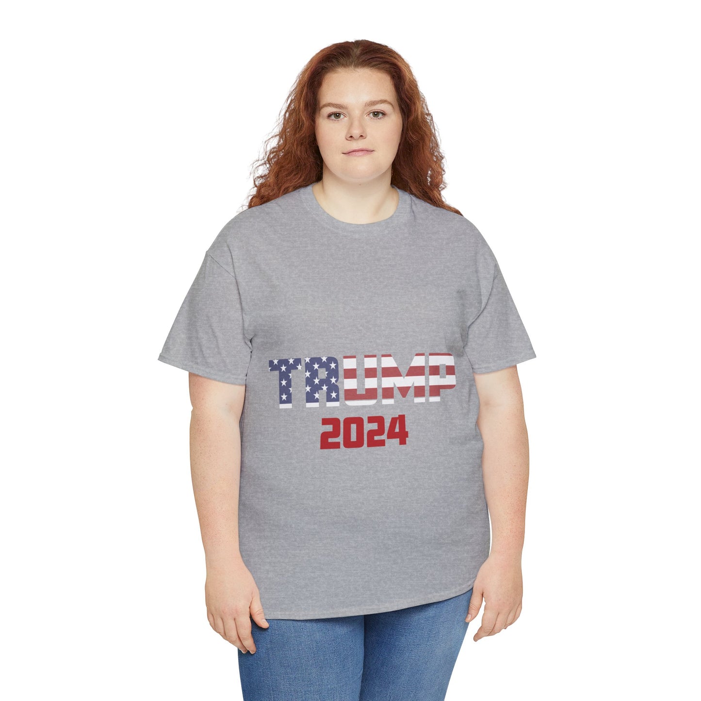 Trump 2024 B Unisex Heavy Cotton Tee