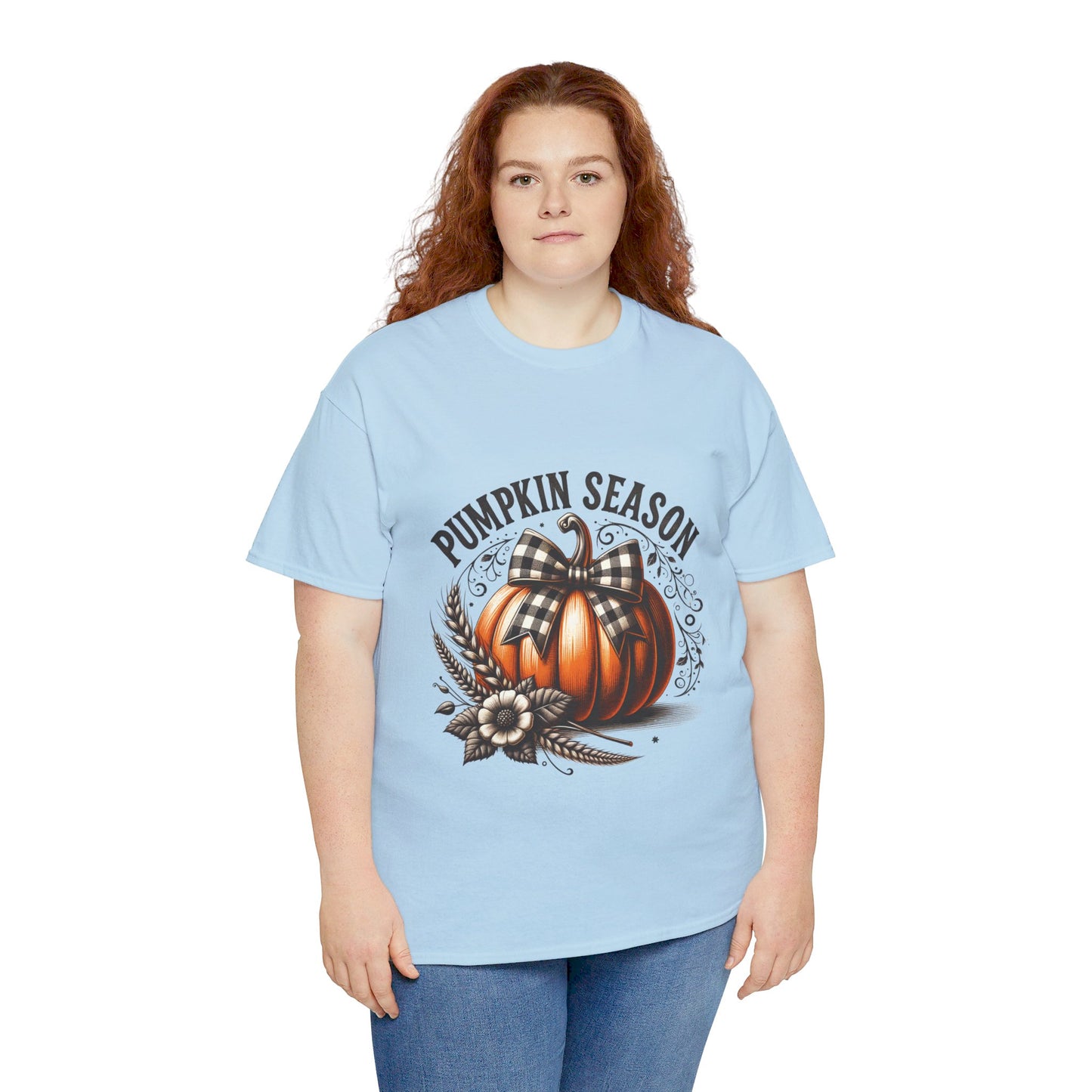 Pumpkin Season Unisex Heavy Cotton Tee