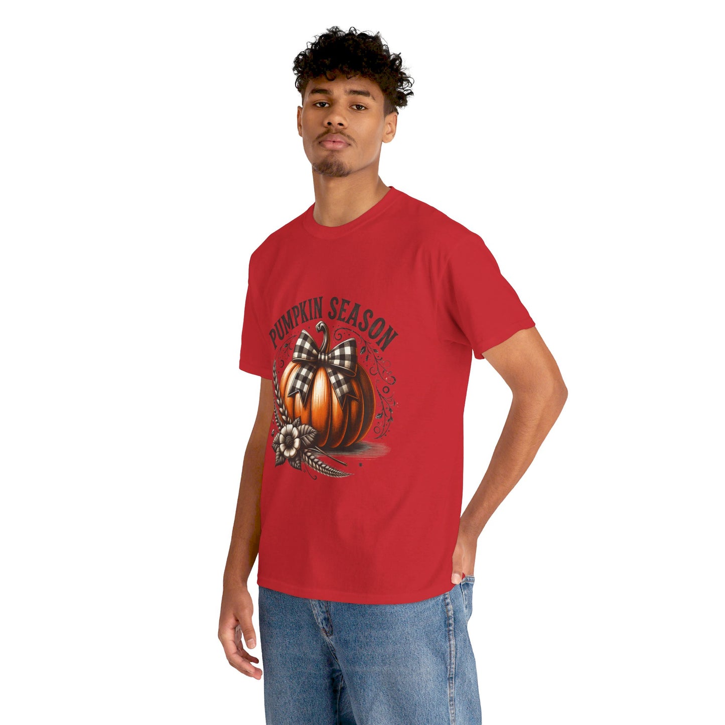 Pumpkin Season Unisex Heavy Cotton Tee