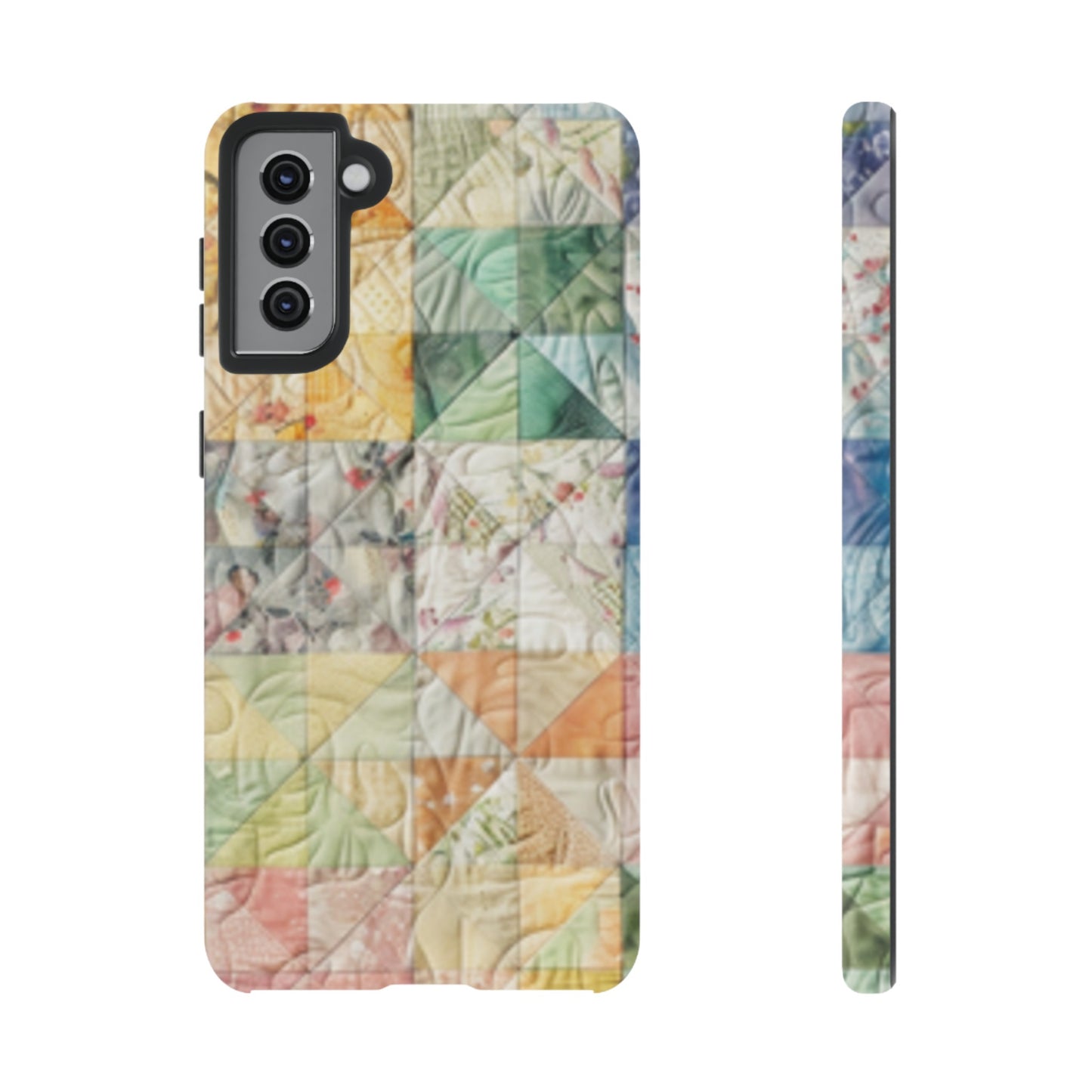 Pastel Quilt Tough Cases