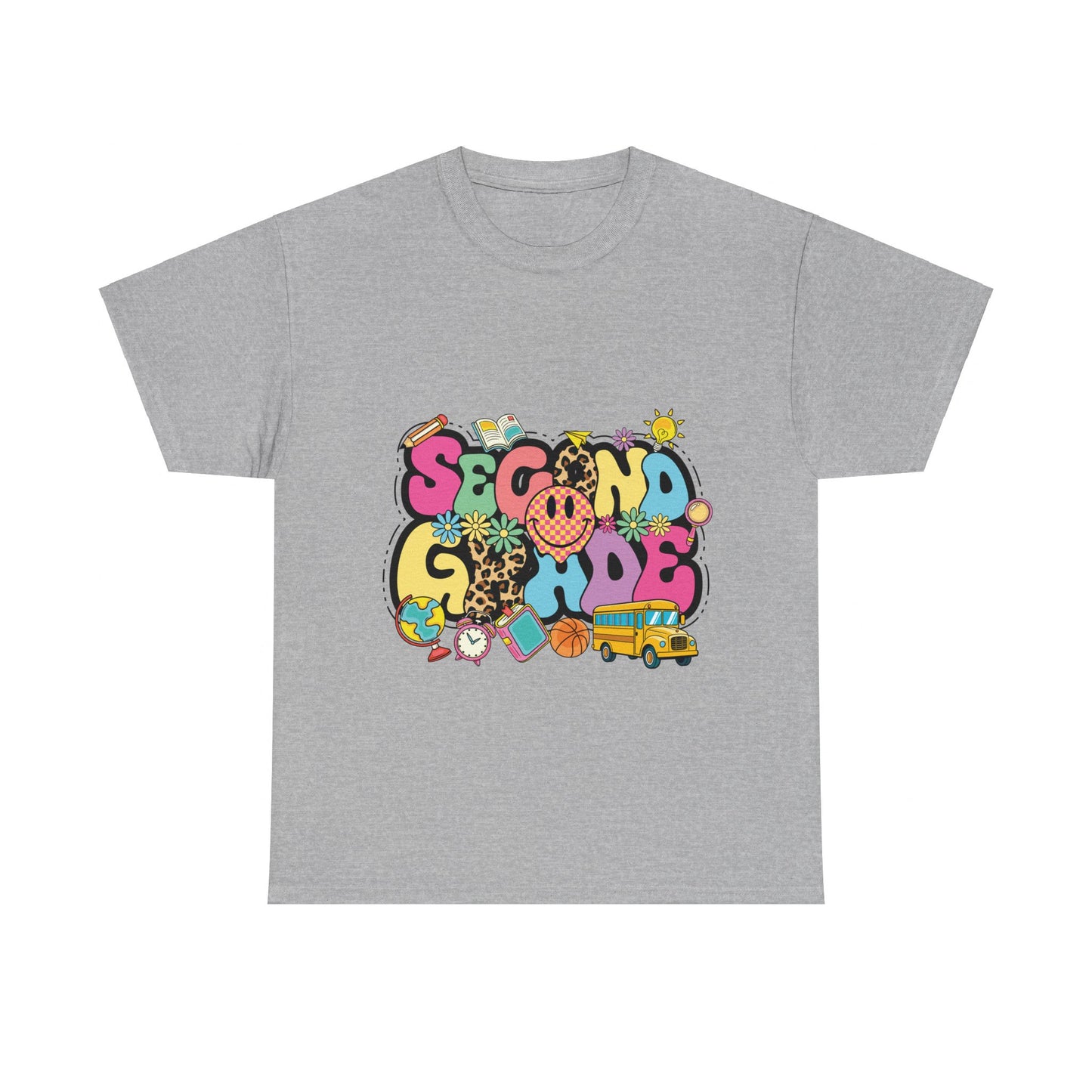 Second Grade Unisex Heavy Cotton Tee