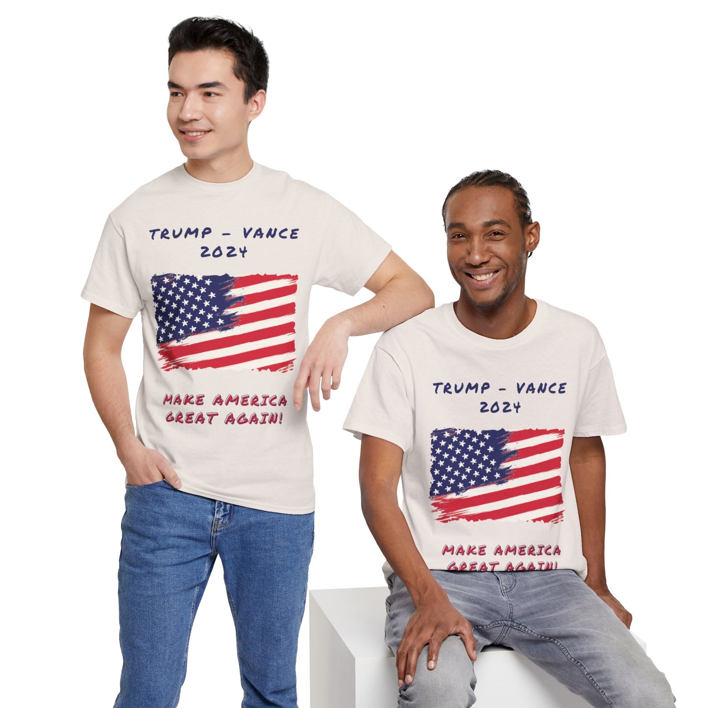 Trump Vance Unisex Heavy Cotton Tee