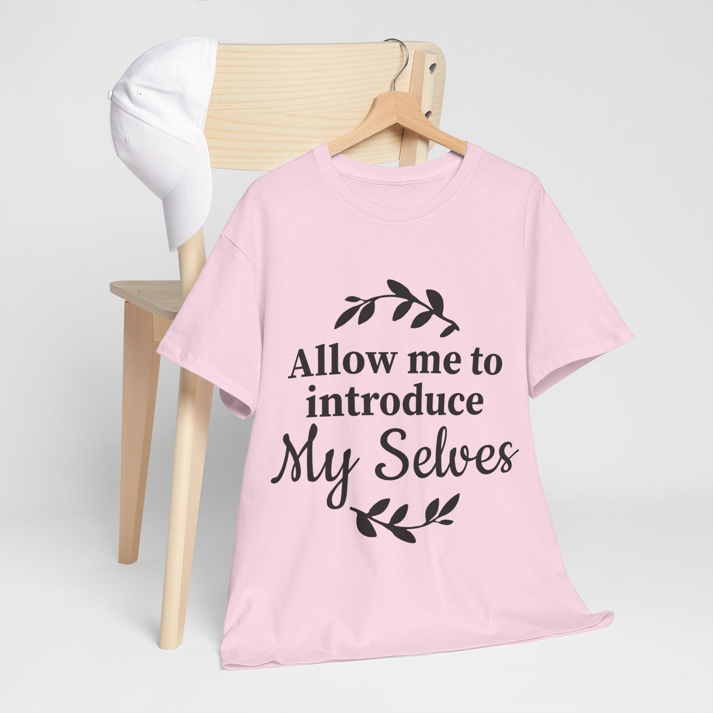 Allow Me To Introduce My Selves Unisex Heavy Cotton Tee