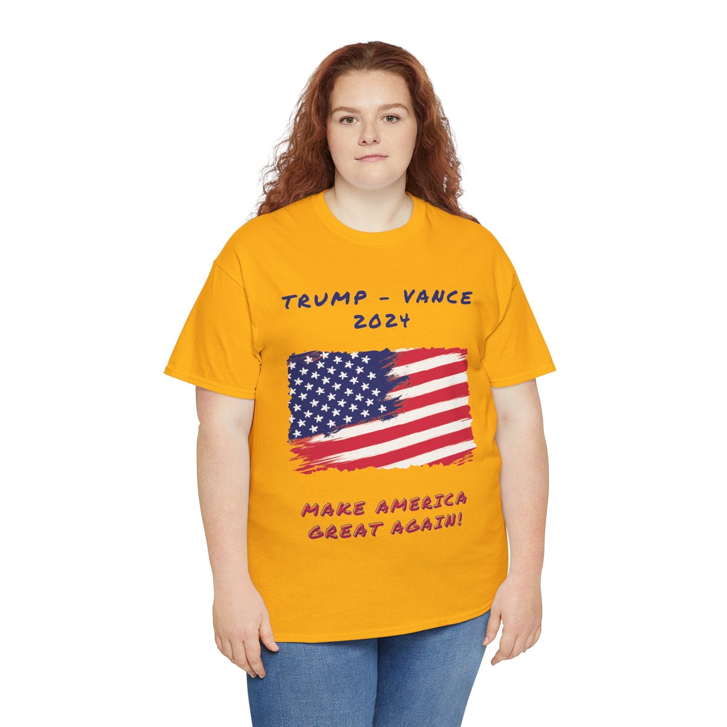 Trump Vance Unisex Heavy Cotton Tee