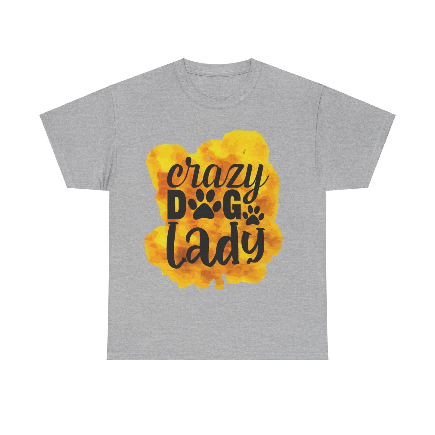 Crazy Dog Lady Unisex Heavy Cotton Tee