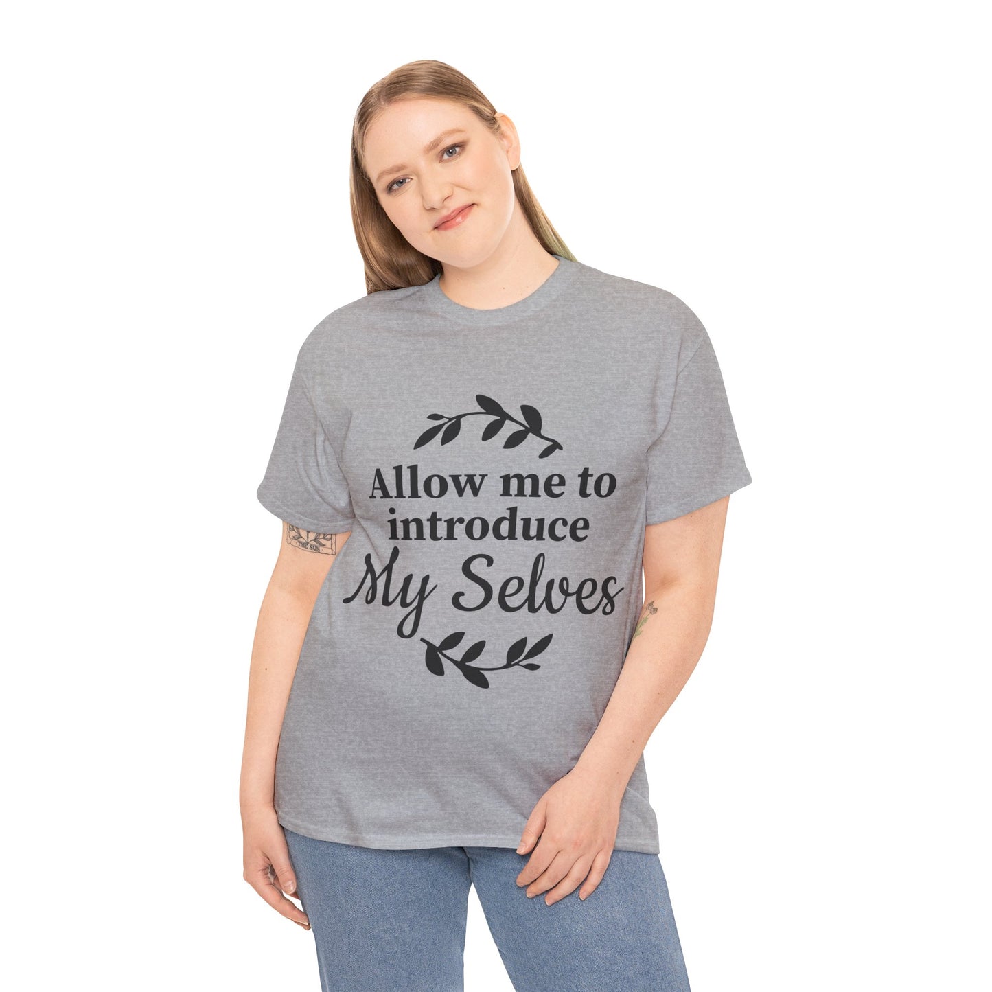 Allow Me To Introduce My Selves Unisex Heavy Cotton Tee