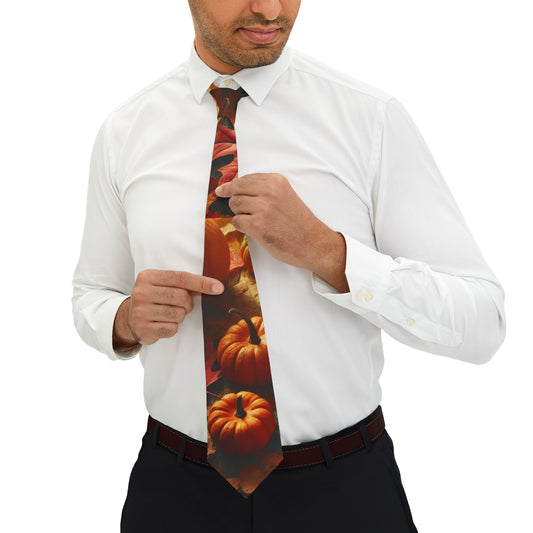 Fall Pumpkins Necktie