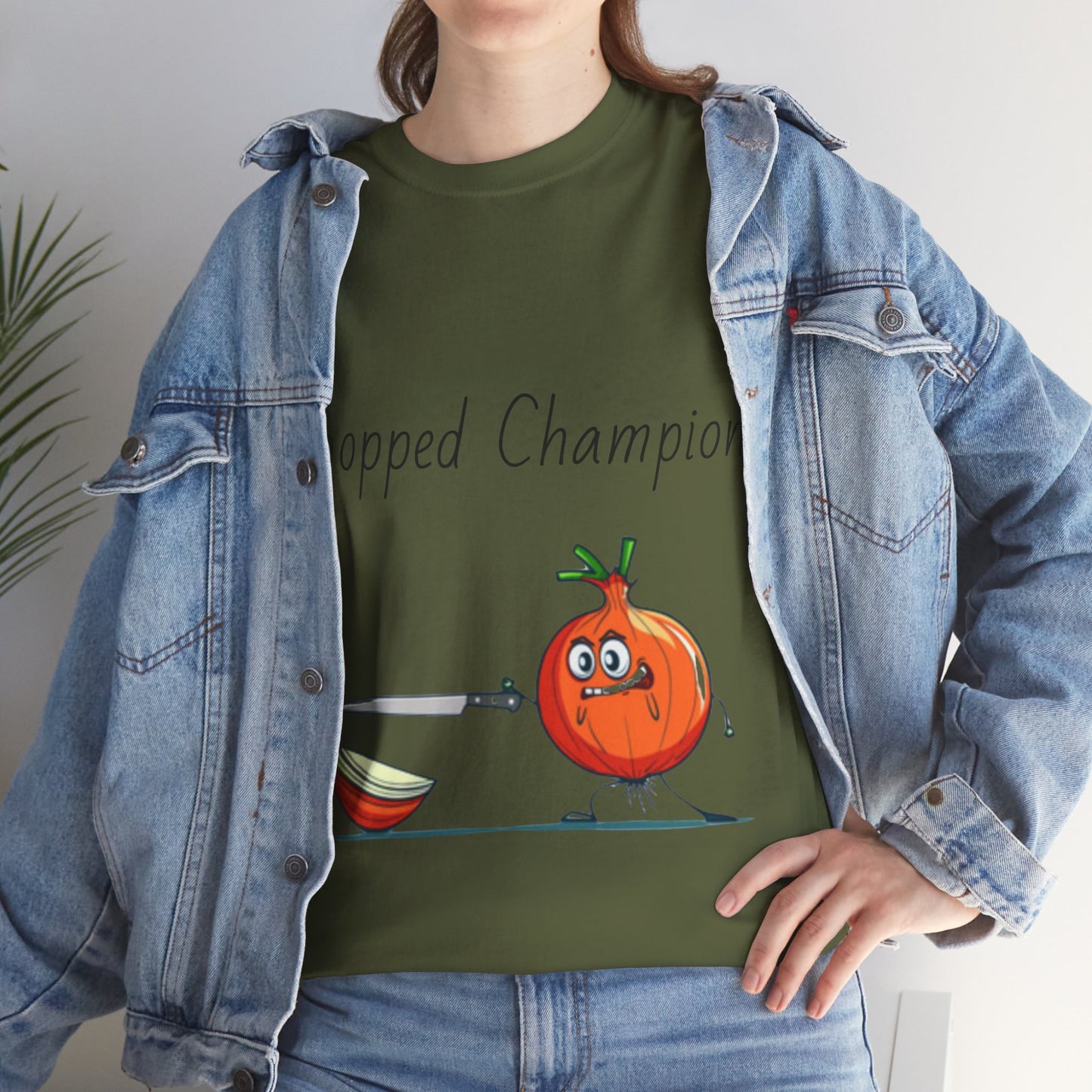 Chopped Champion Unisex Heavy Cotton Tee