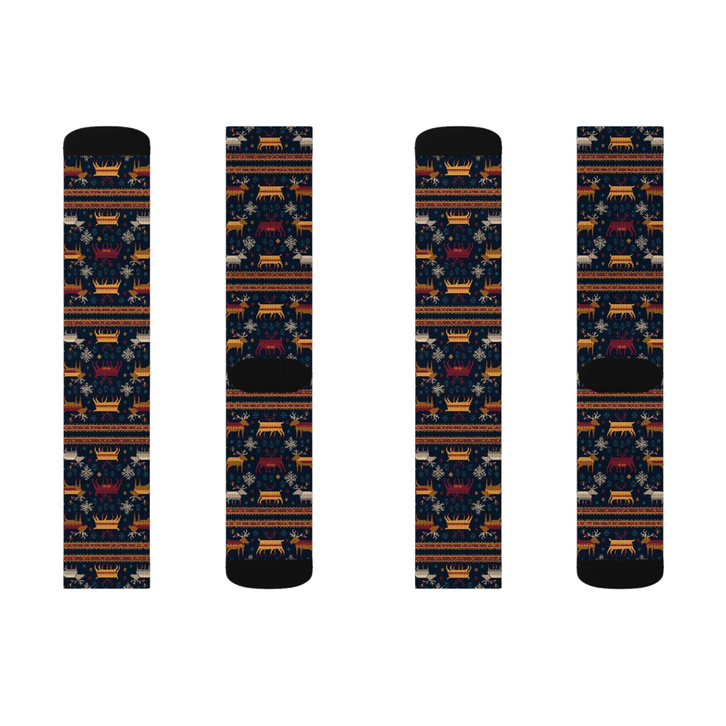 Ugly Sweater Collection 2 Sublimation Socks