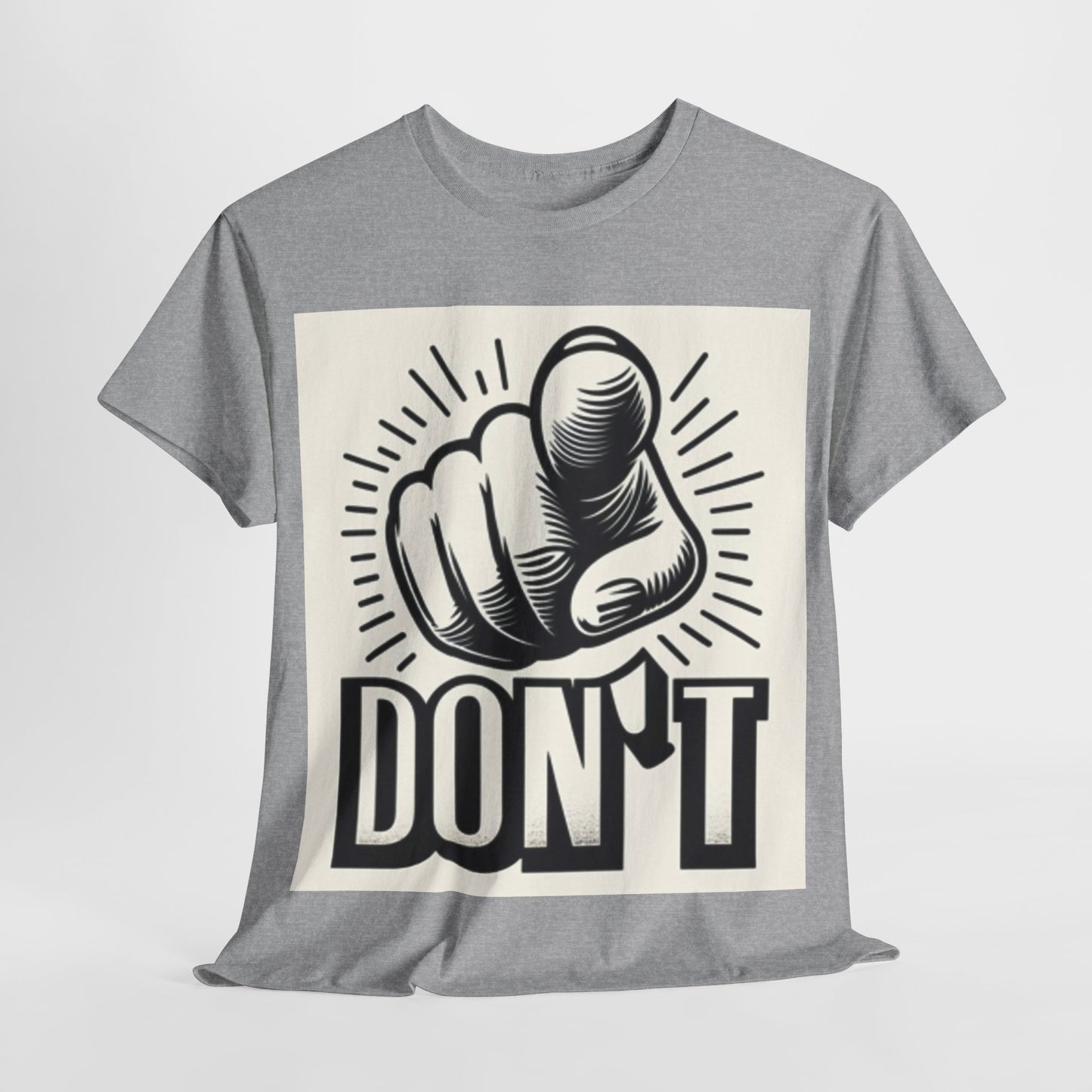 Don't Finger Unisex Heavy Cotton Tee