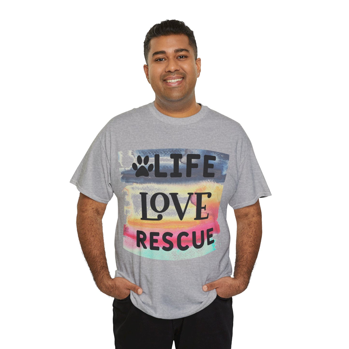 Life Love Rescue Unisex Heavy Cotton Tee