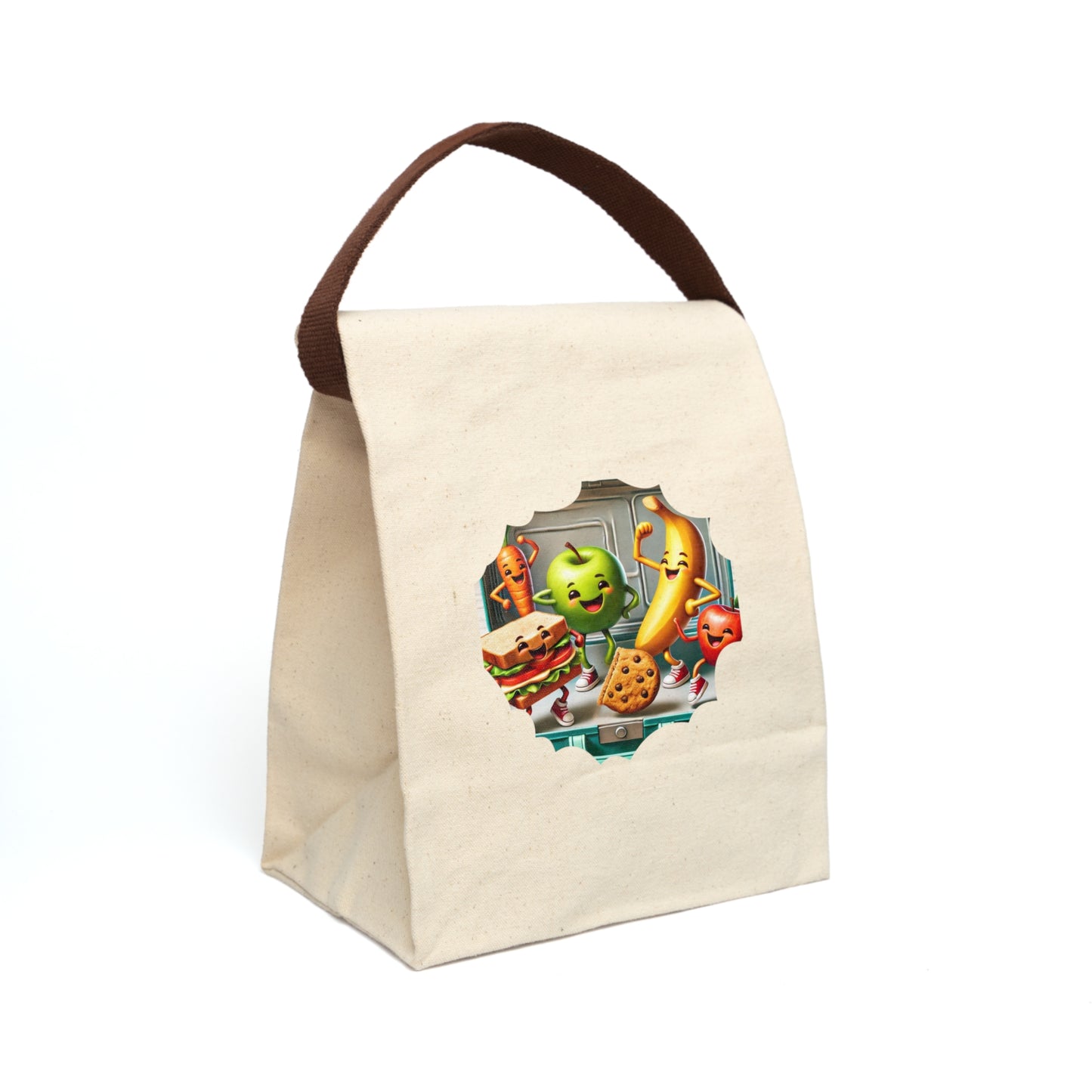 Happy Meal Canvas Lunch Bag With Strap