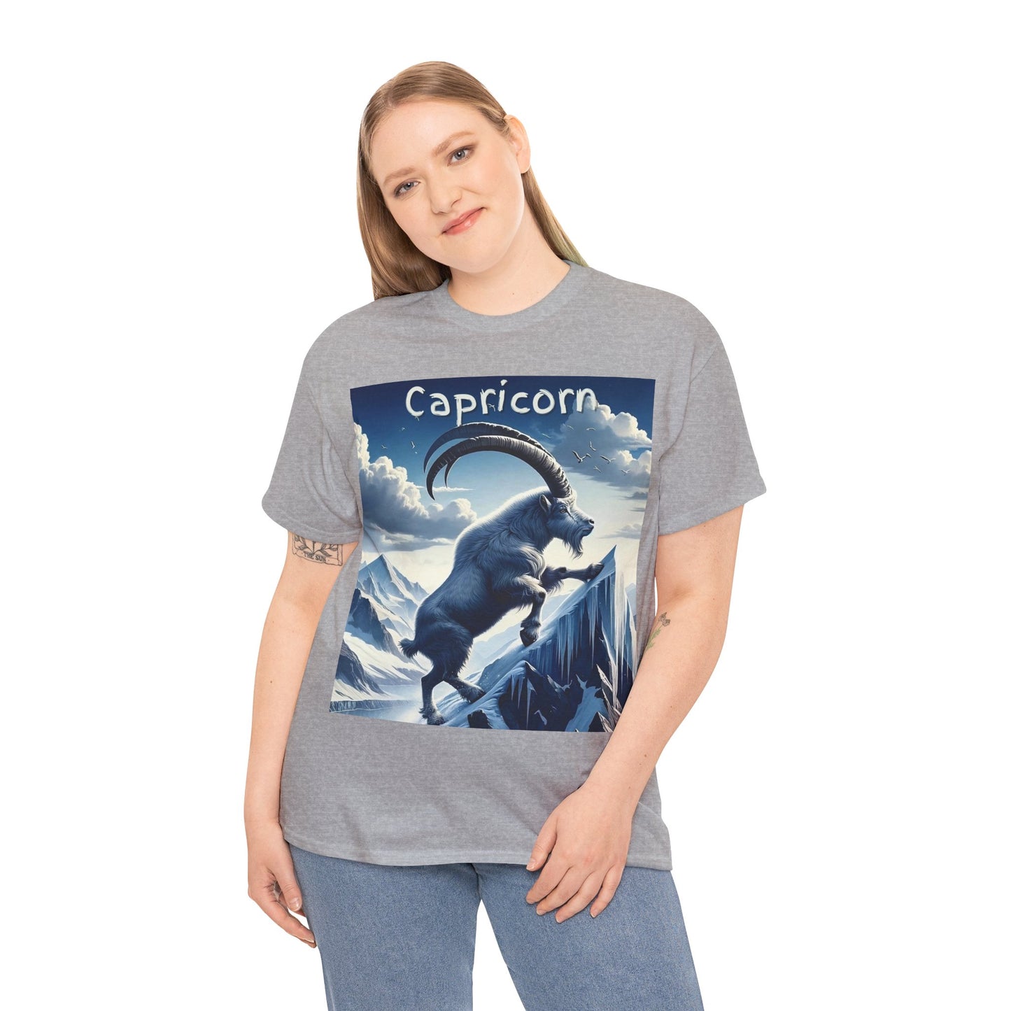 Capricorn Unisex Heavy Cotton Tee