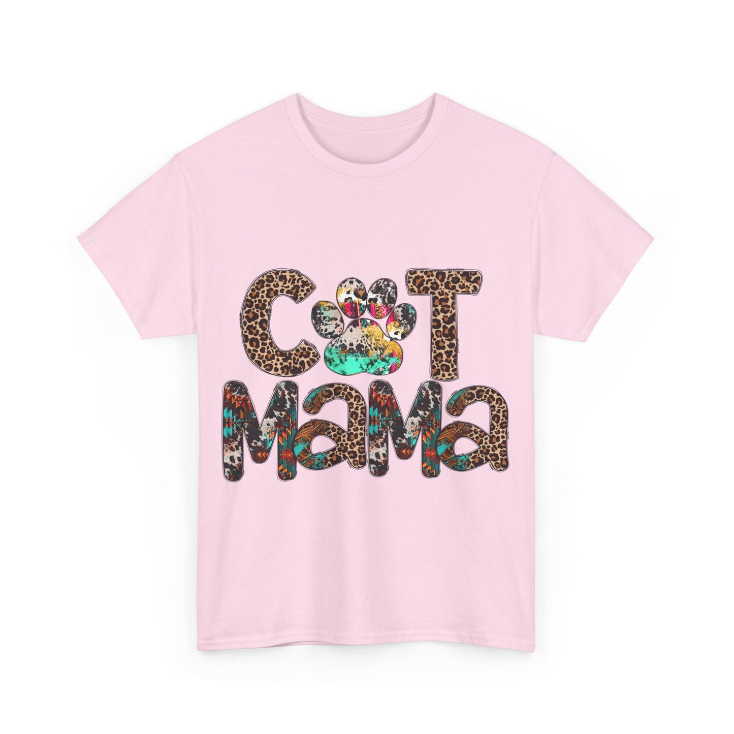 Cat Mama2 Unisex Heavy Cotton Tee