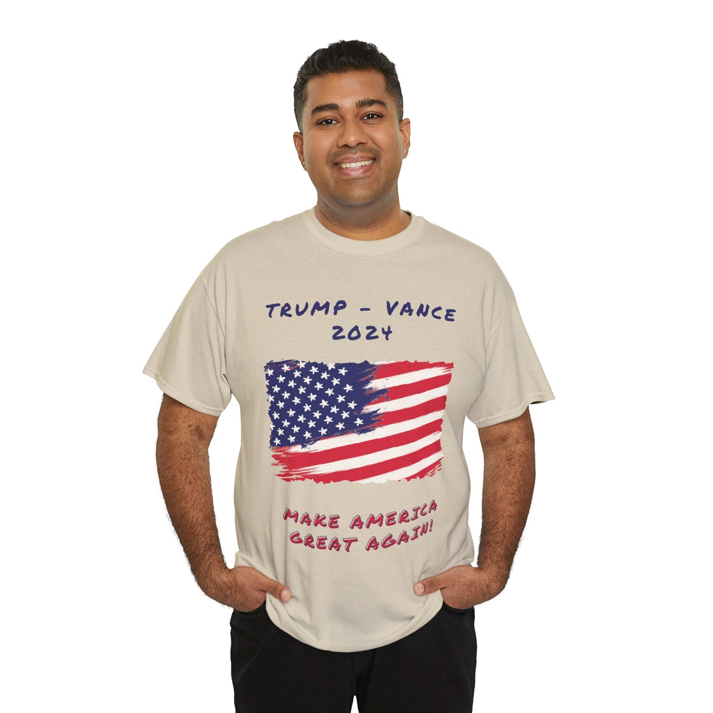 Trump Vance Unisex Heavy Cotton Tee