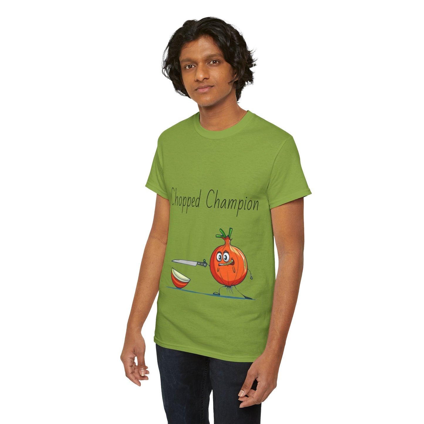 Chopped Champion Unisex Heavy Cotton Tee