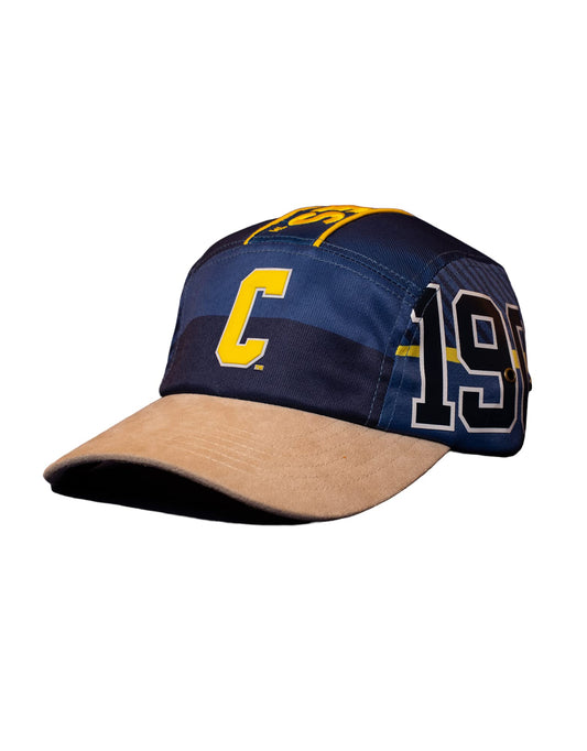 Dungeon Forward - The Yard - HBCU Crowns - Original Tan Brim Hat (Medium/Large Coppin State University)