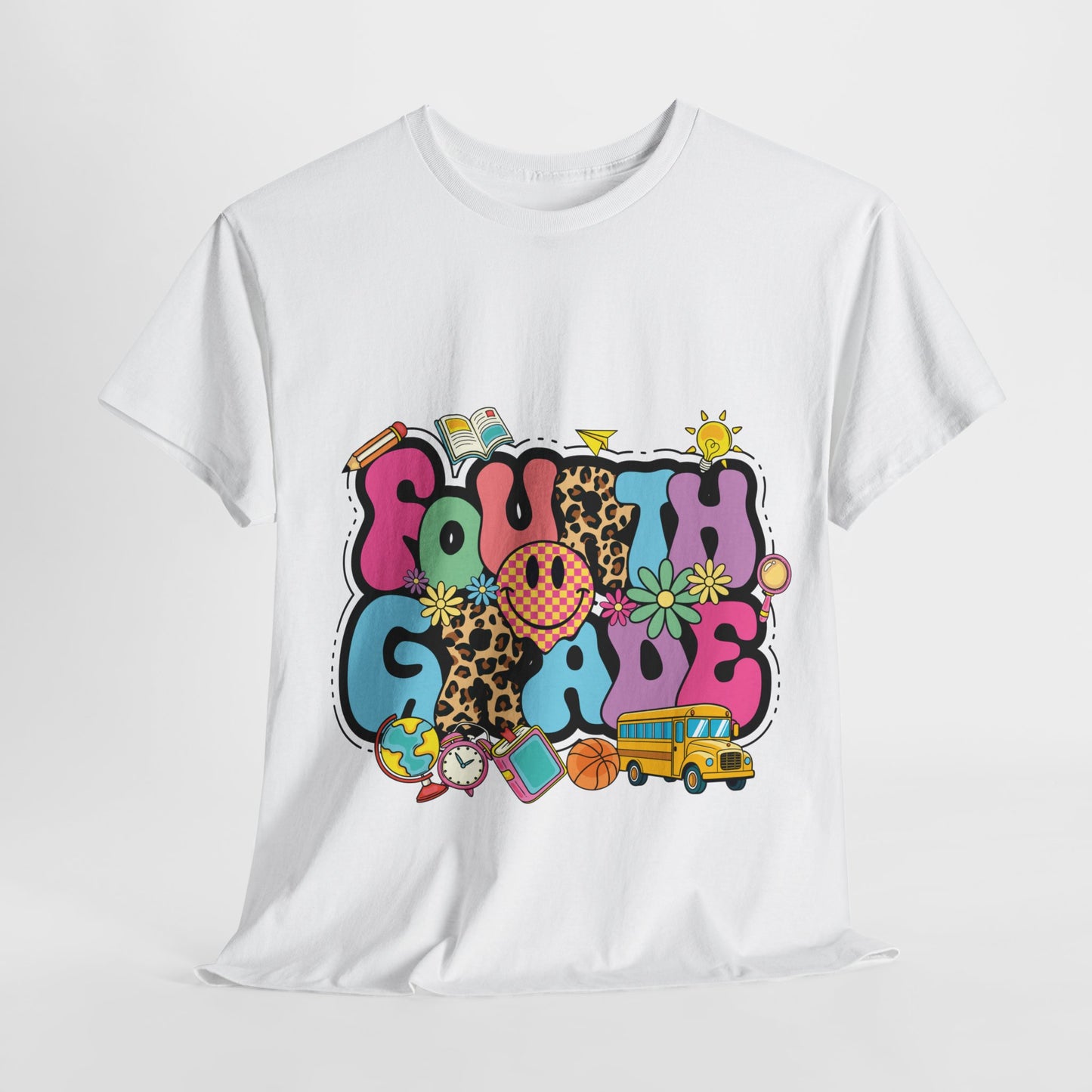 Fourth Grade Unisex Heavy Cotton Tee