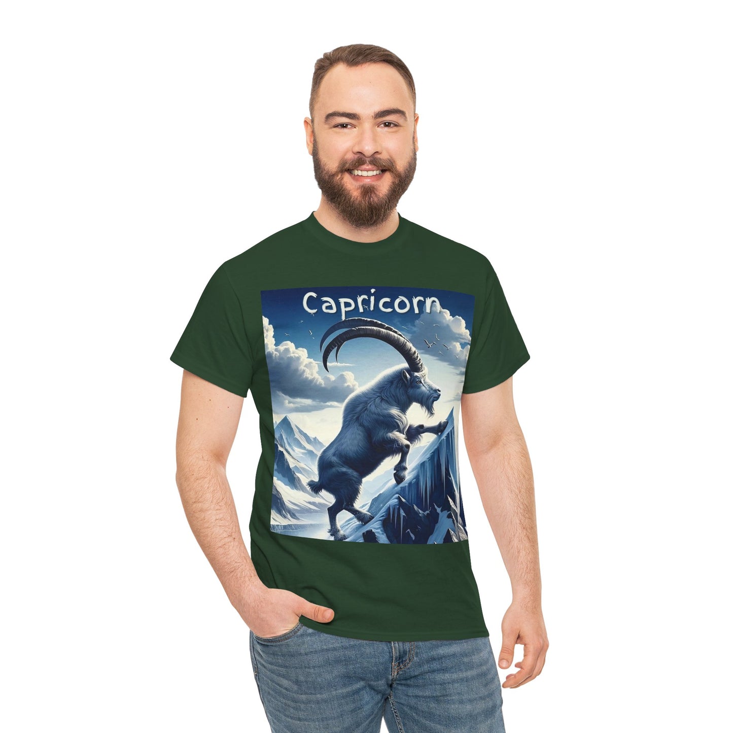 Capricorn Unisex Heavy Cotton Tee