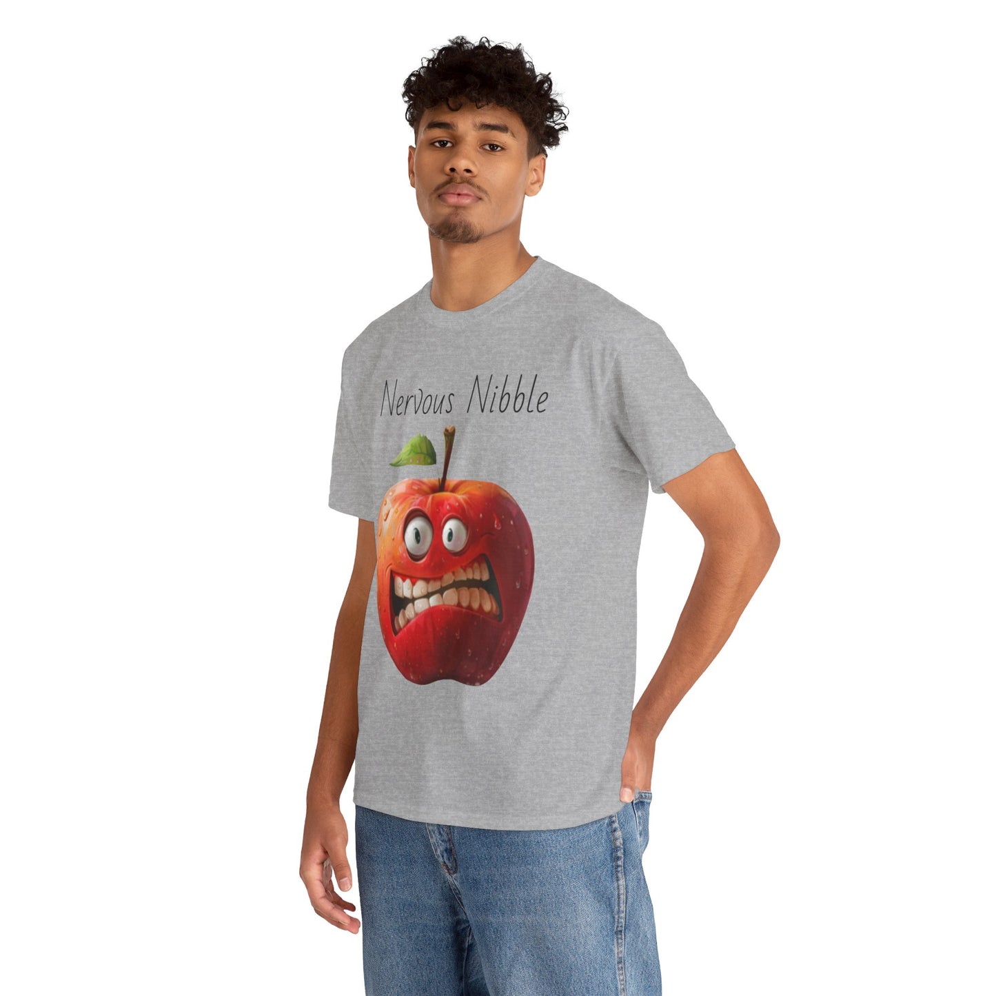 Nervous Nibble Unisex Heavy Cotton Tee