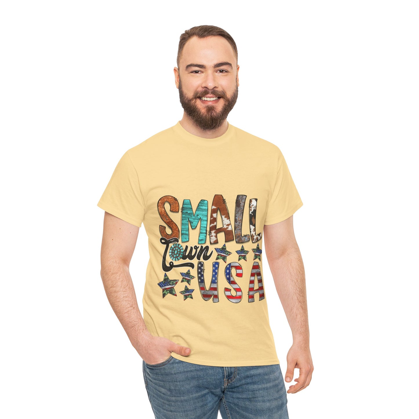 Small Town USA Unisex Heavy Cotton Tee