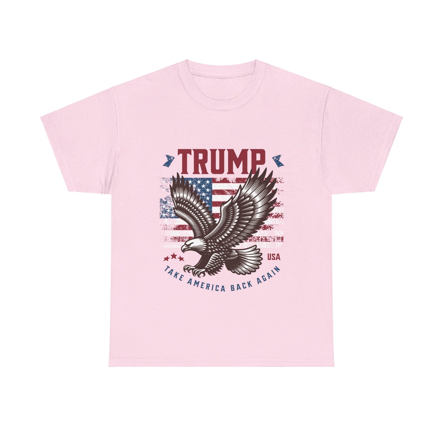 Trump MAGA Eagle Unisex Heavy Cotton Tee