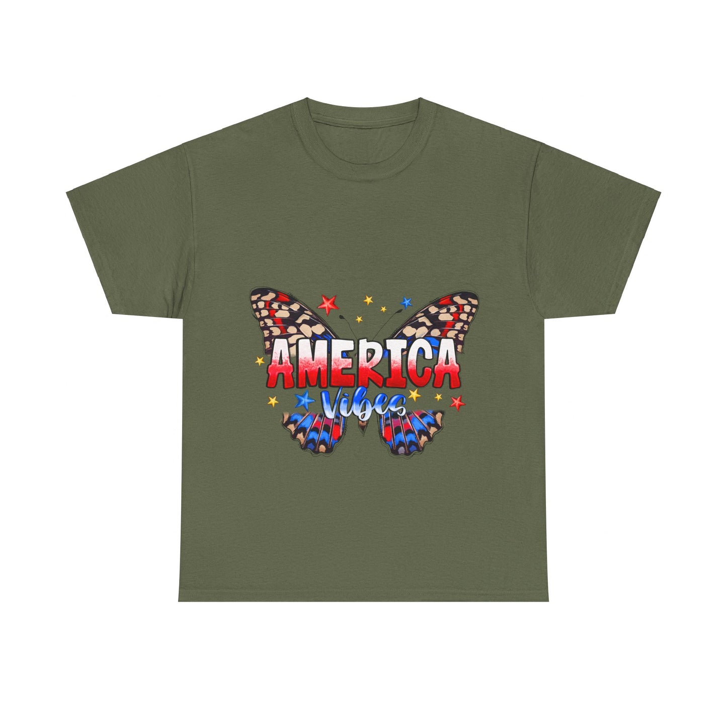 America Vibes Unisex Heavy Cotton Tee