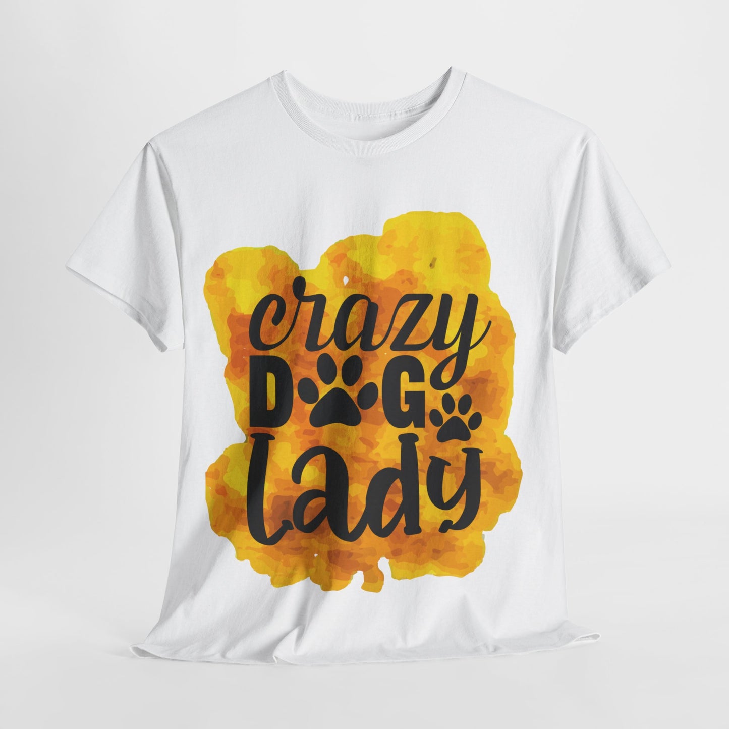 Crazy Dog Lady Unisex Heavy Cotton Tee