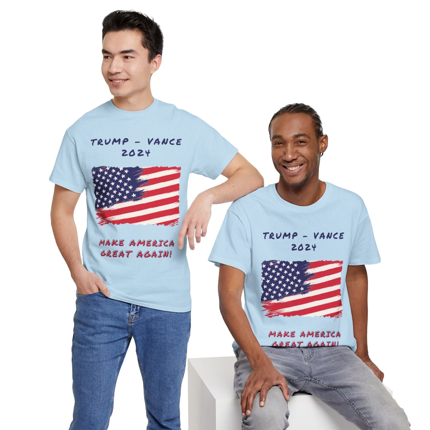 Trump Vance Unisex Heavy Cotton Tee