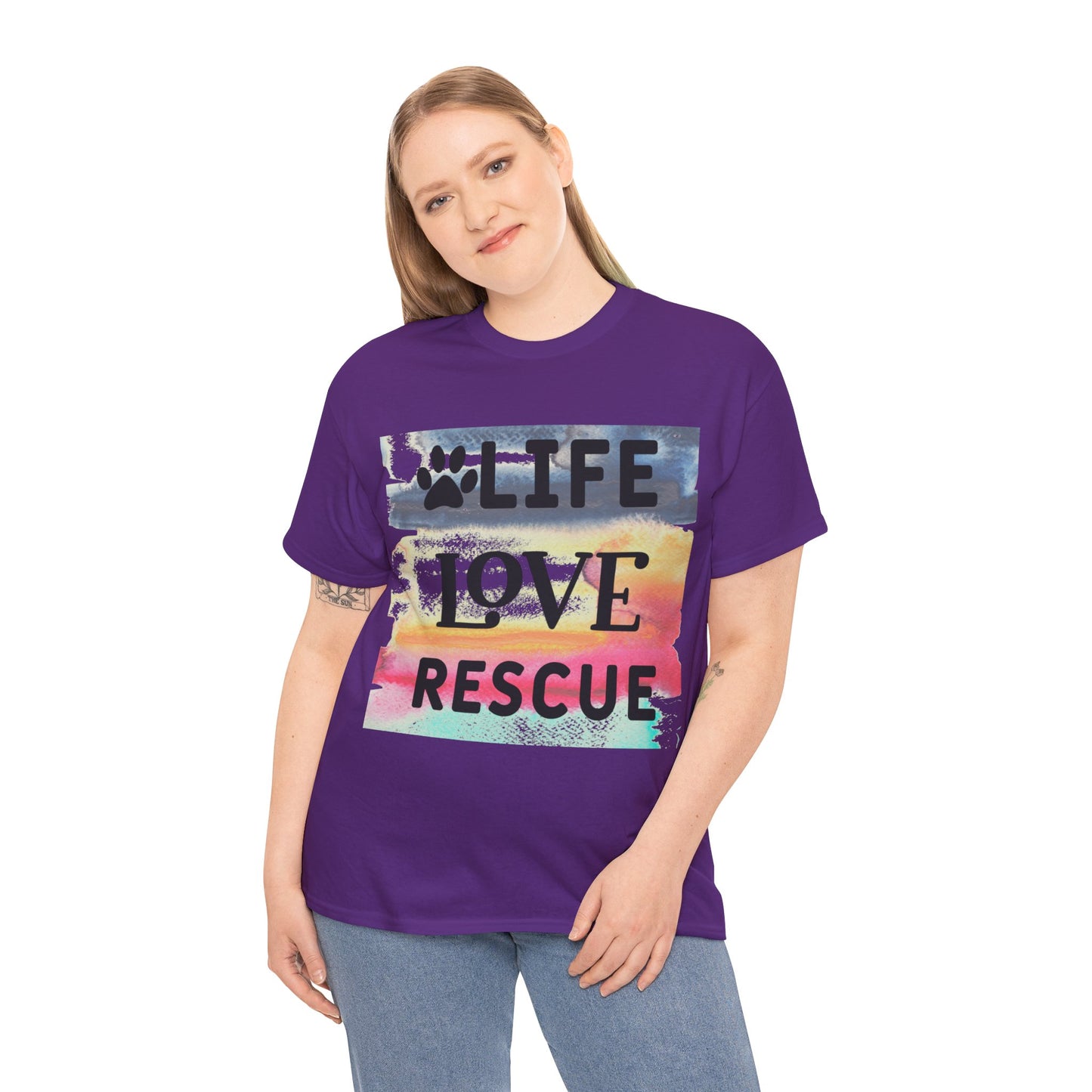 Life Love Rescue Unisex Heavy Cotton Tee