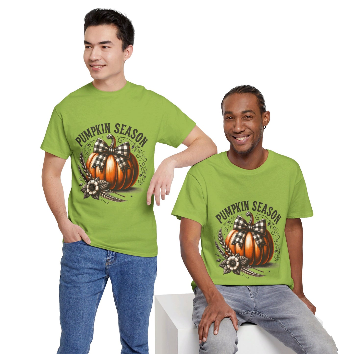 Pumpkin Season Unisex Heavy Cotton Tee