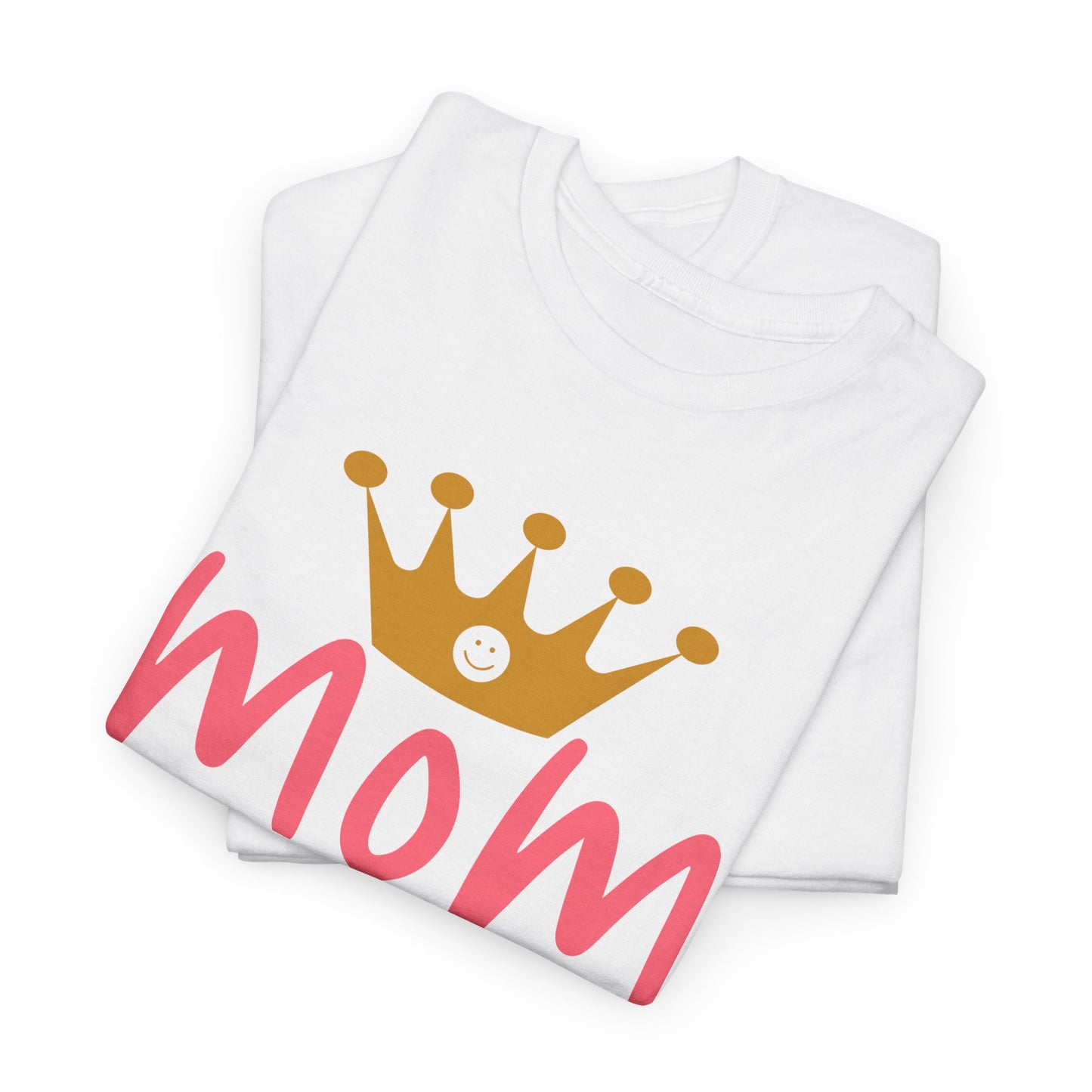 Mom Above Queen Unisex Heavy Cotton Tee