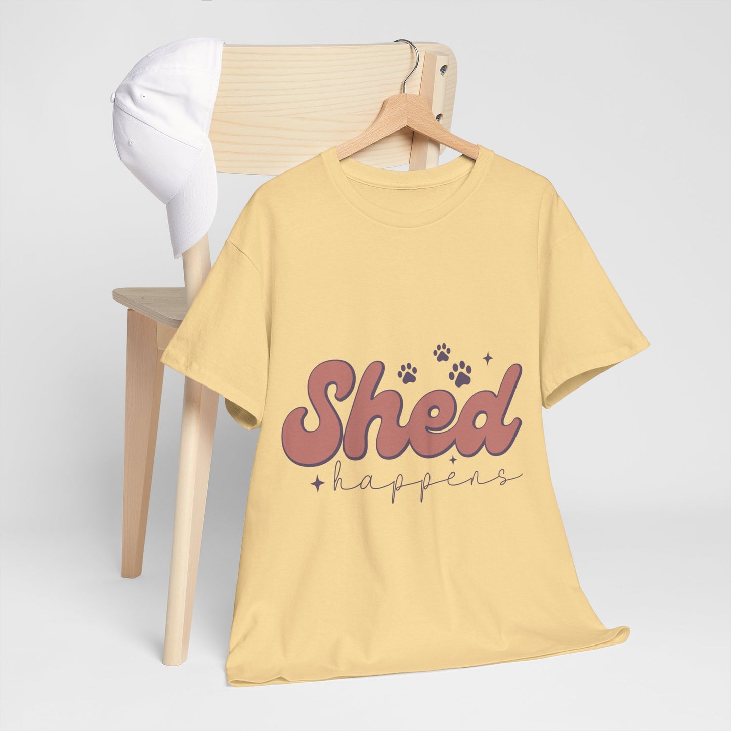 Shed Happens Unisex Heavy Cotton Tee