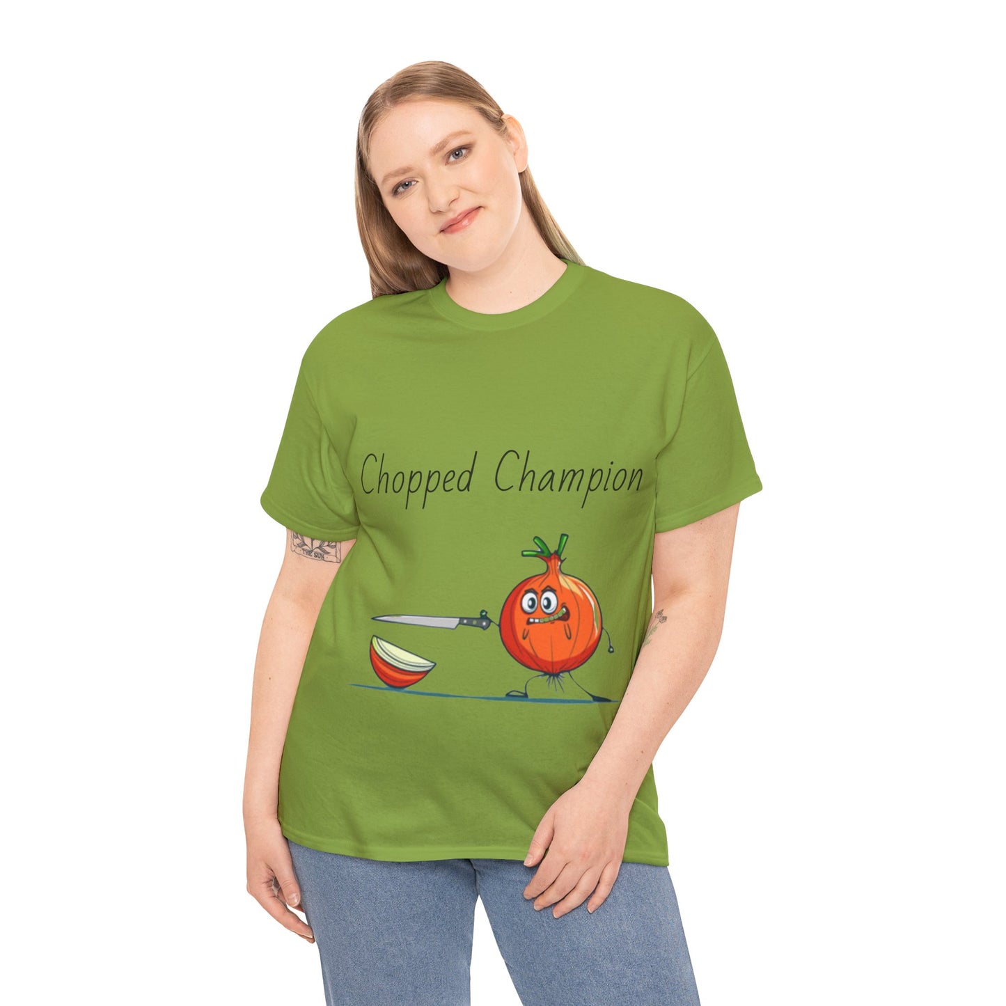 Chopped Champion Unisex Heavy Cotton Tee