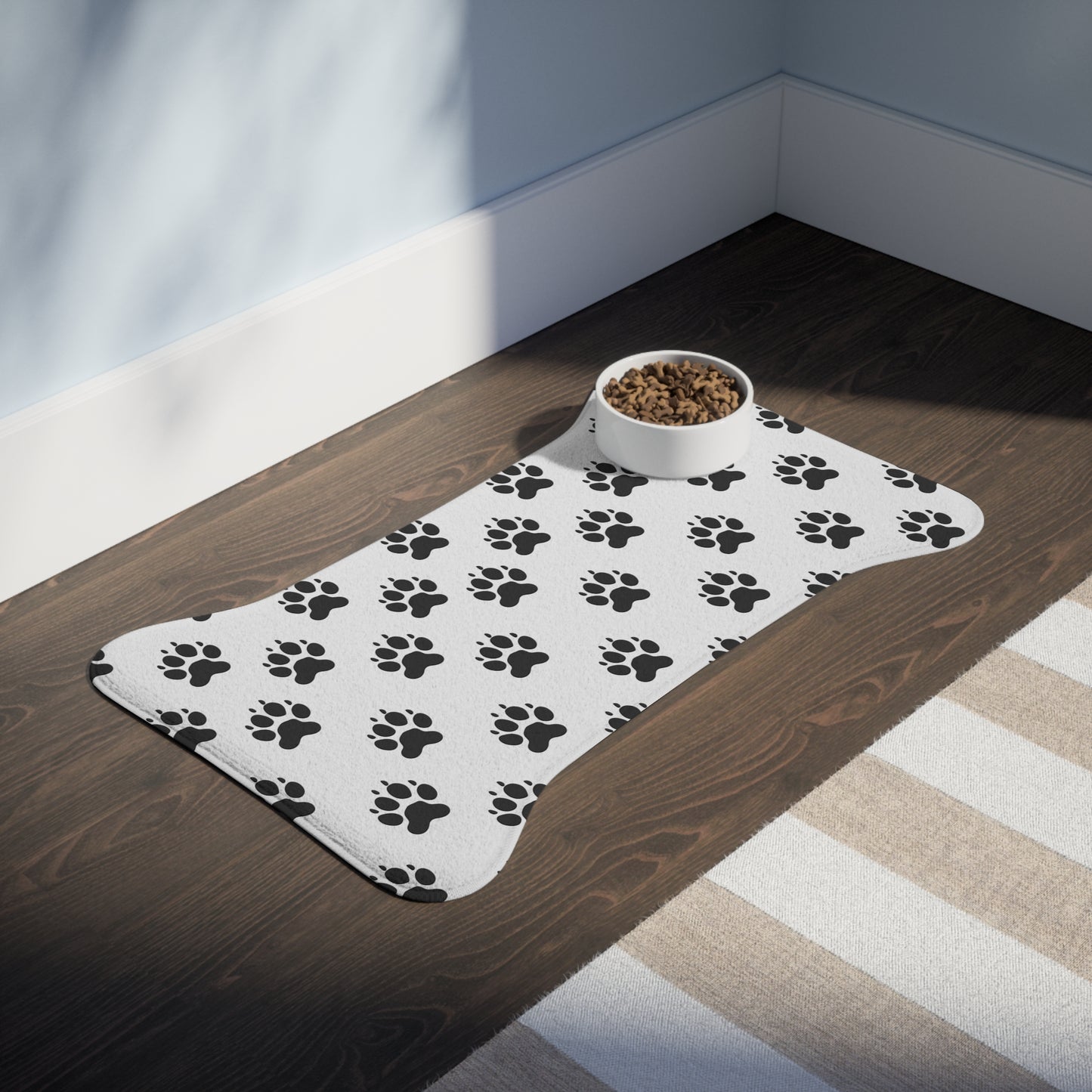 Paw Print Pet Feeding Mats