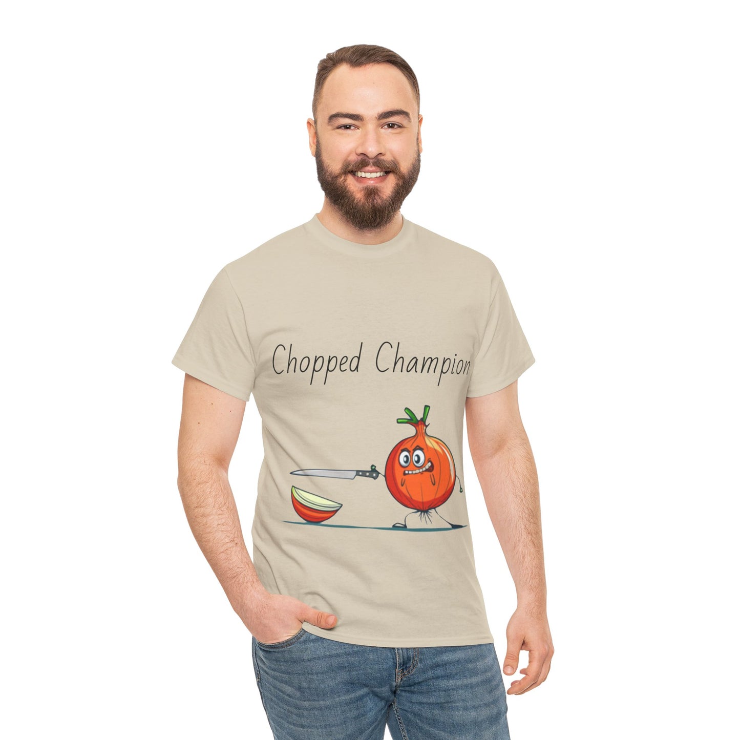 Chopped Champion Unisex Heavy Cotton Tee