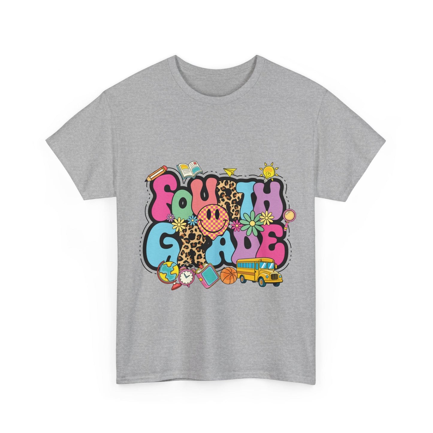 Fourth Grade Unisex Heavy Cotton Tee