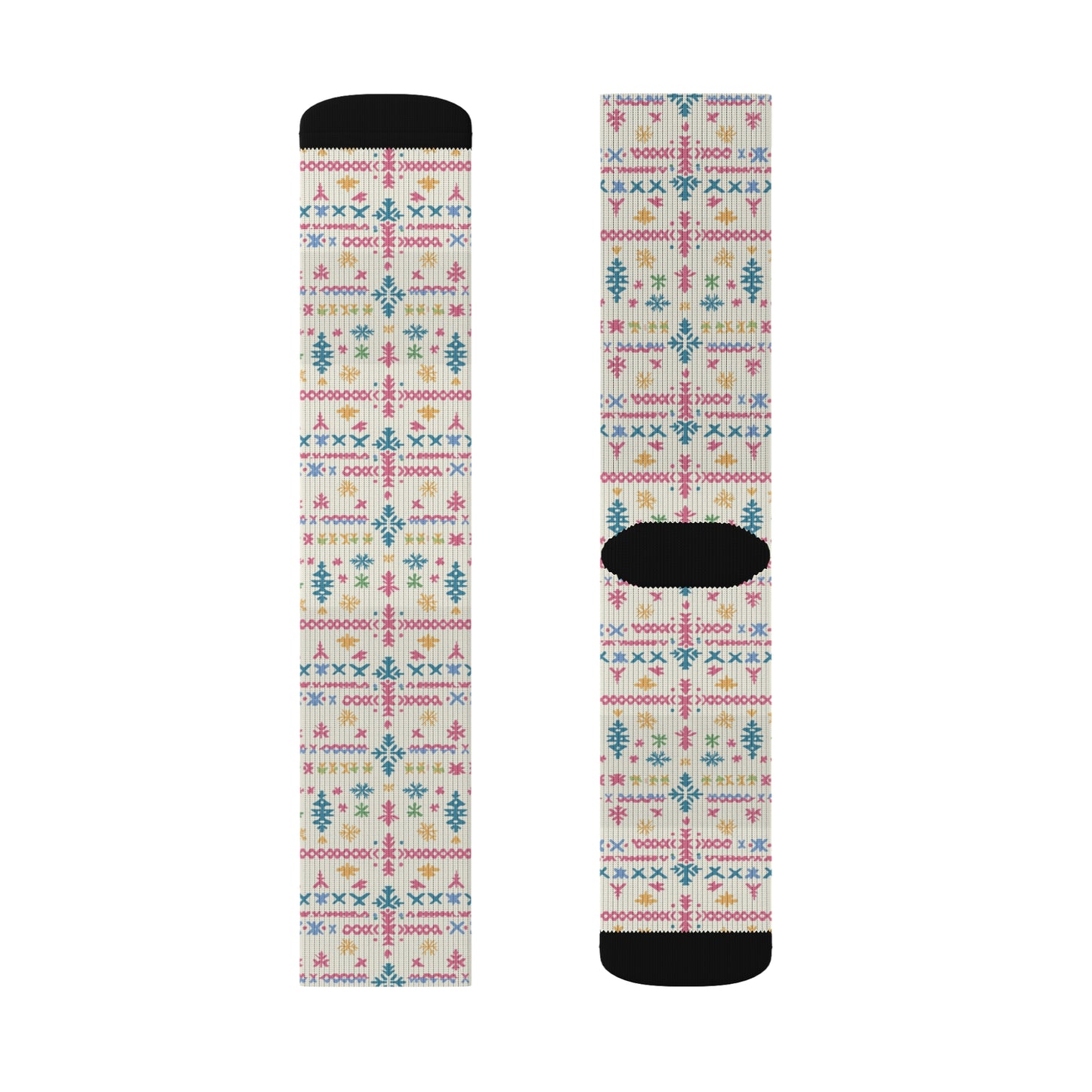 Ugly Sweater Collection 4 Sublimation Socks