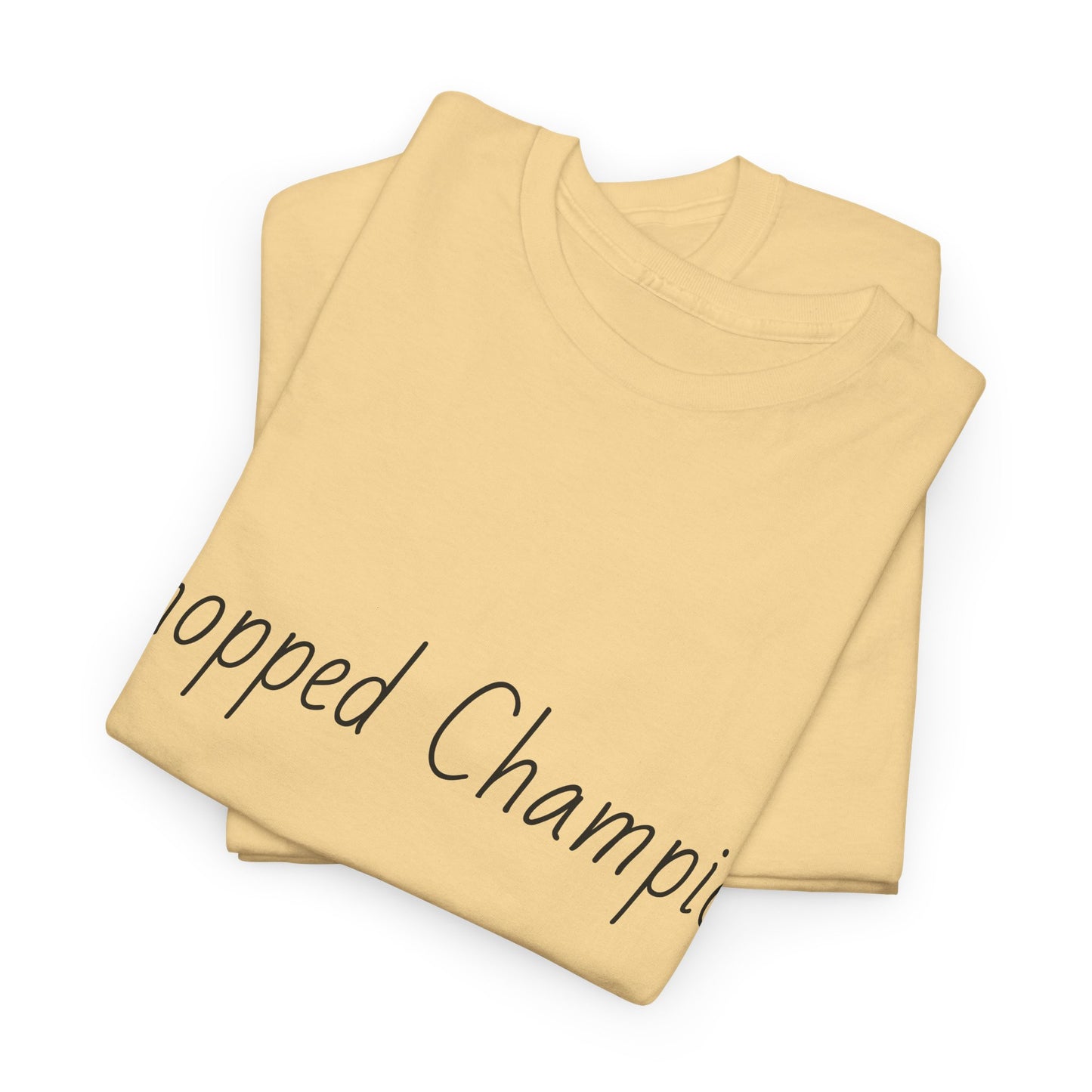 Chopped Champion Unisex Heavy Cotton Tee