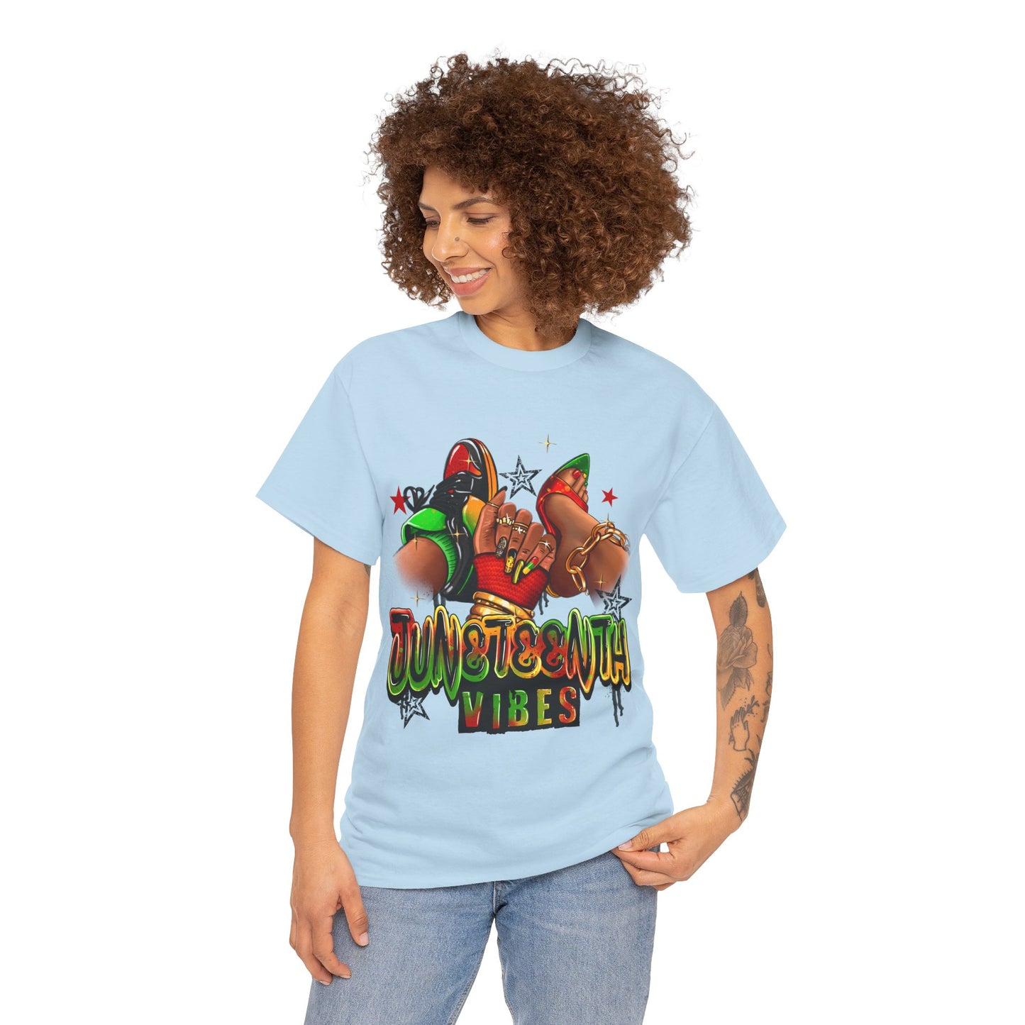 Juneteenth Vibe Unisex Heavy Cotton Tee