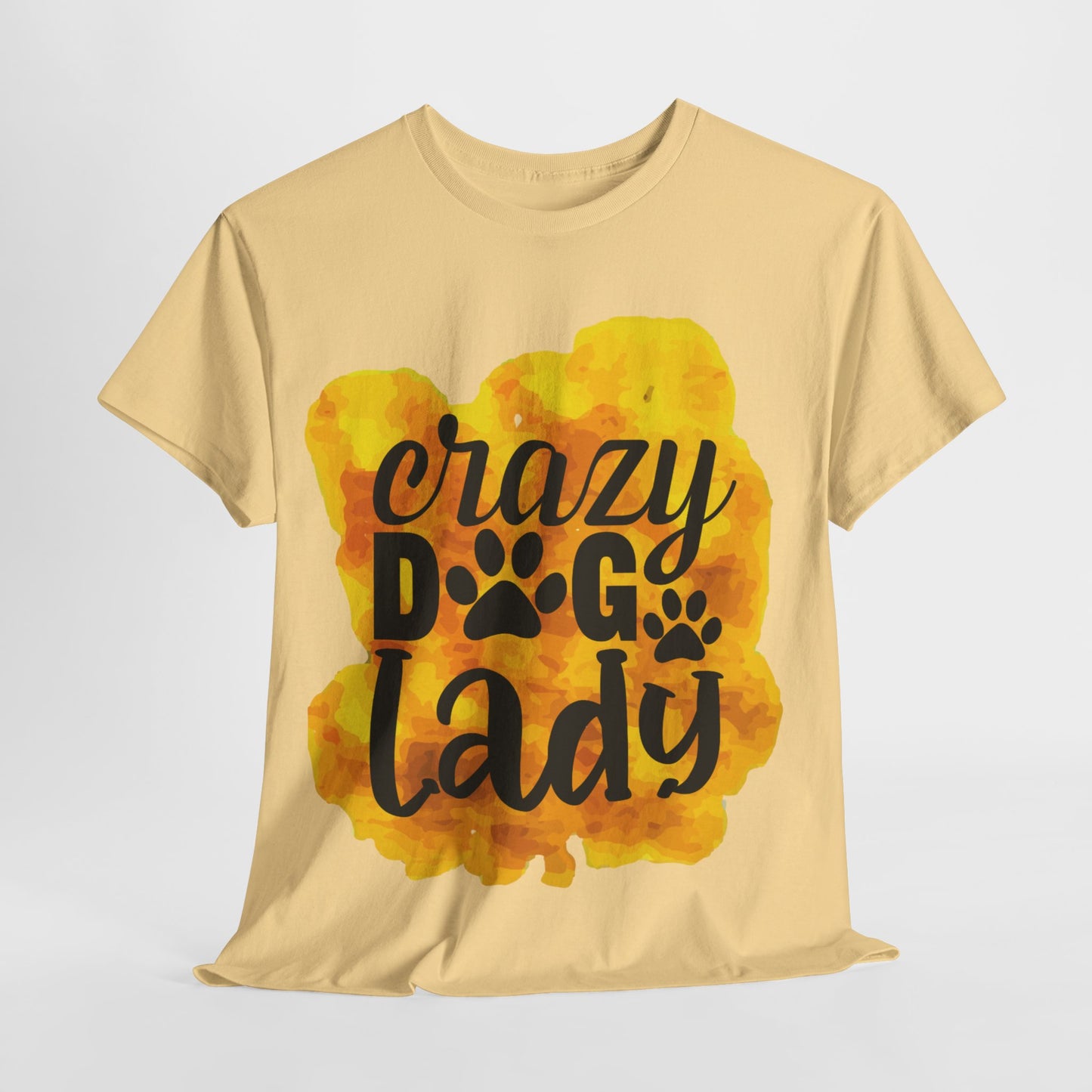 Crazy Dog Lady Unisex Heavy Cotton Tee