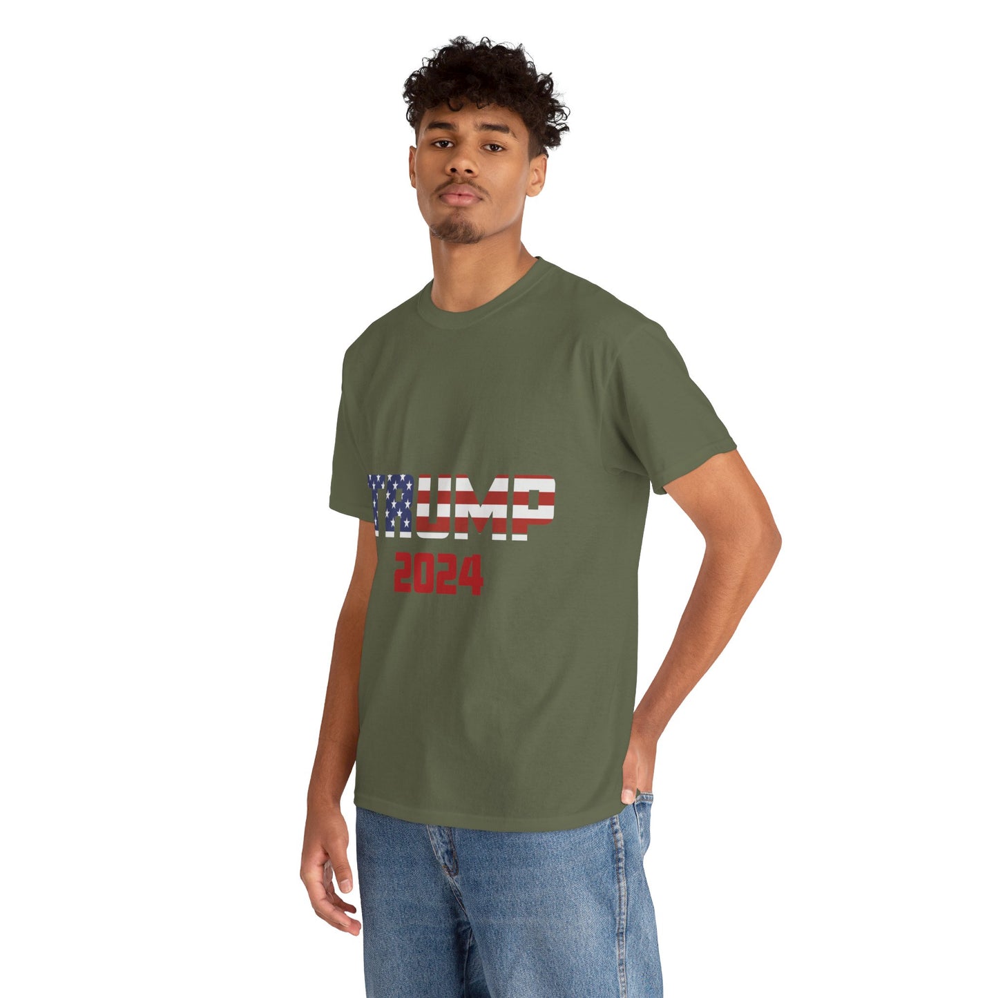 Trump 2024 B Unisex Heavy Cotton Tee