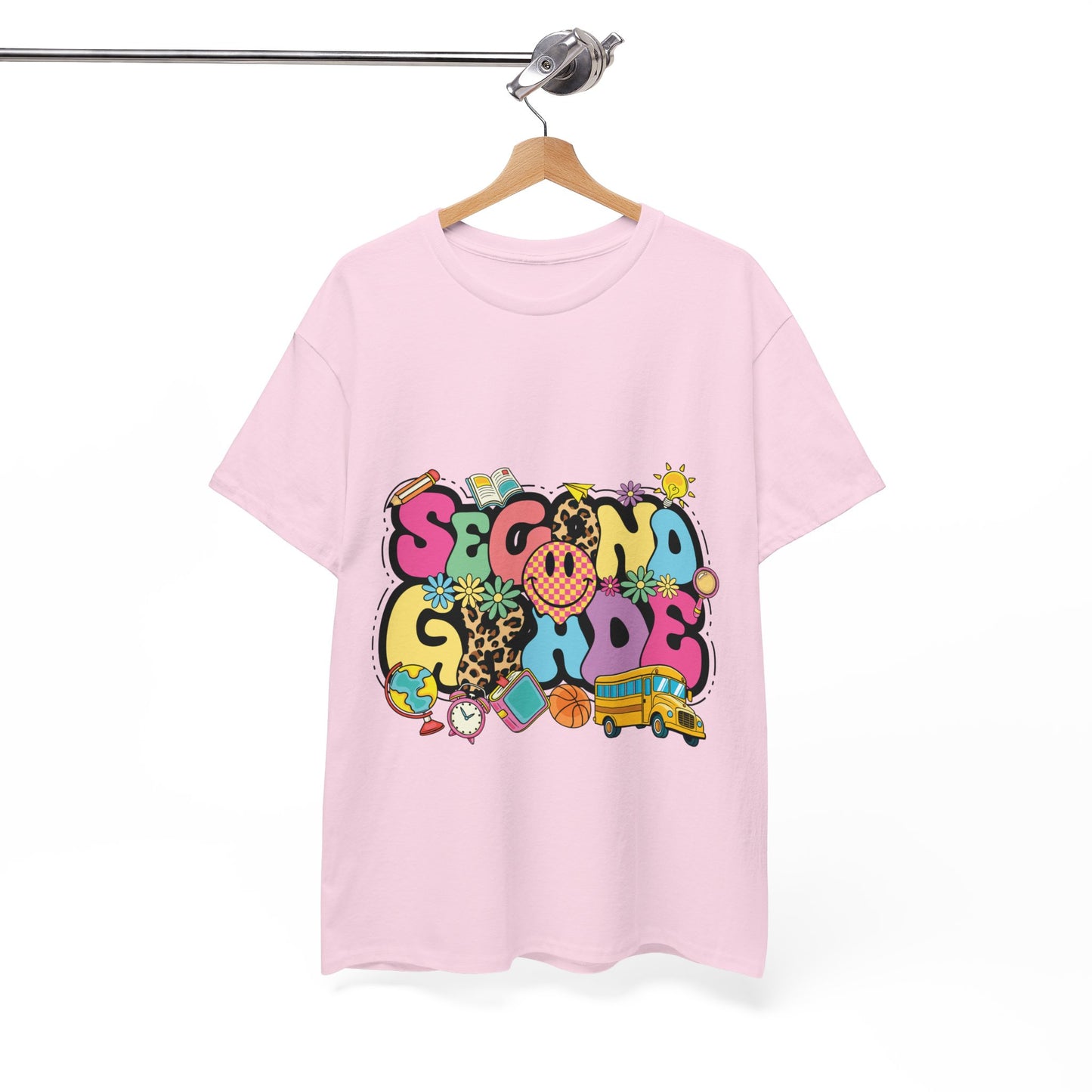 Second Grade Unisex Heavy Cotton Tee