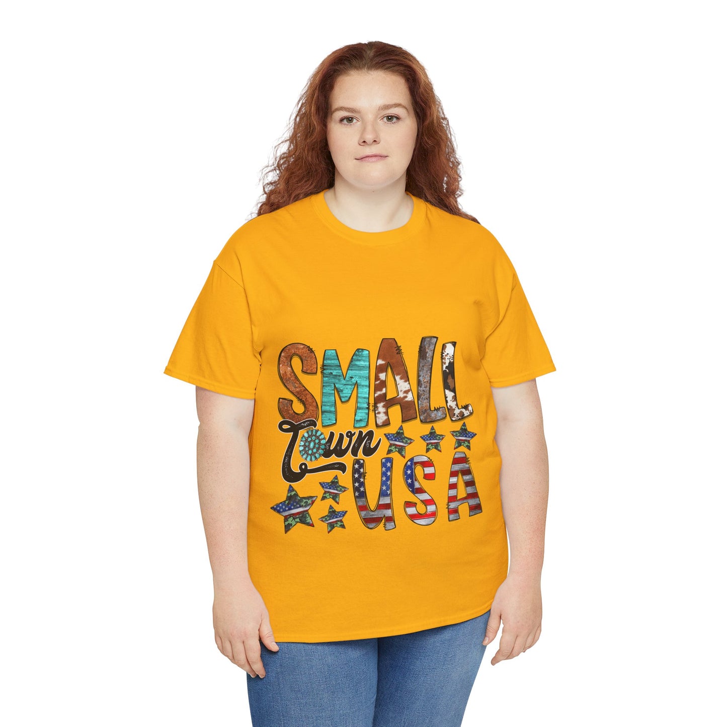 Small Town USA Unisex Heavy Cotton Tee