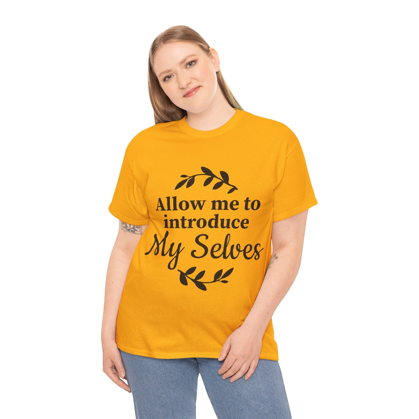 Allow Me To Introduce My Selves Unisex Heavy Cotton Tee