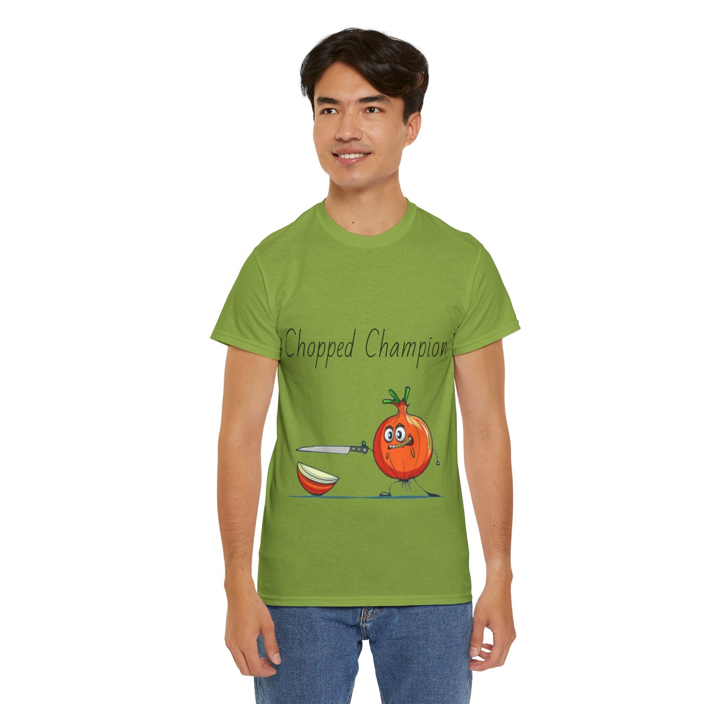 Chopped Champion Unisex Heavy Cotton Tee