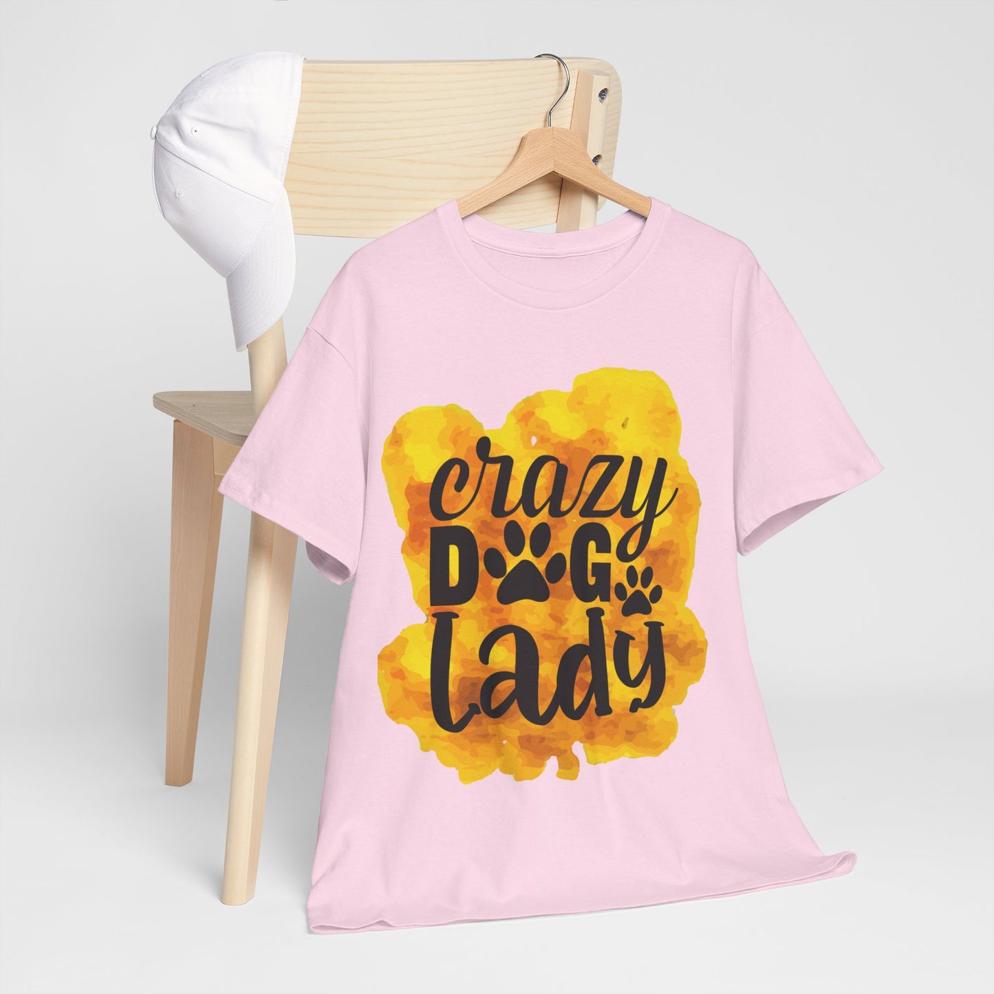 Crazy Dog Lady Unisex Heavy Cotton Tee